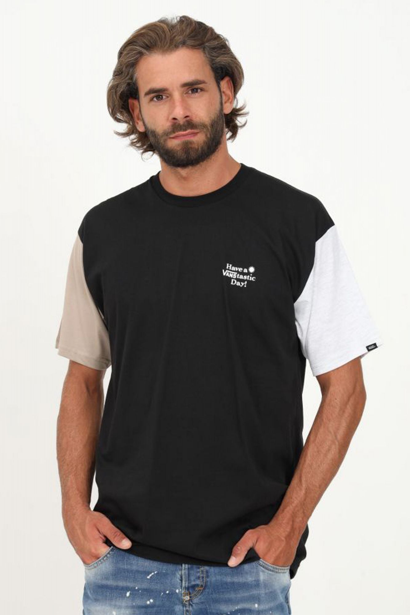 VANS  OPPOSITE II LC SS en color NEGRO (1)