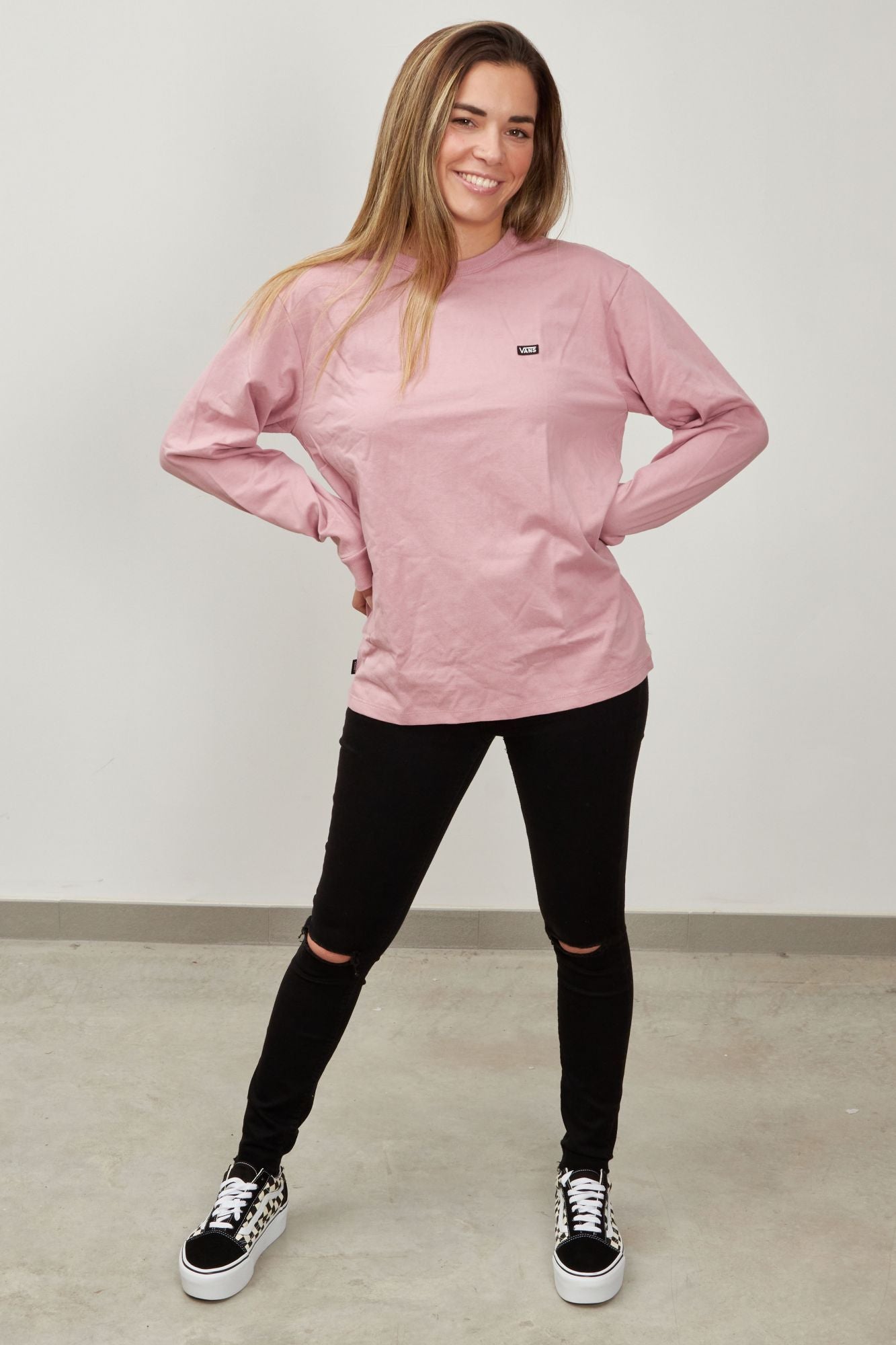 VANS WM LS OTW en color ROSA (1)