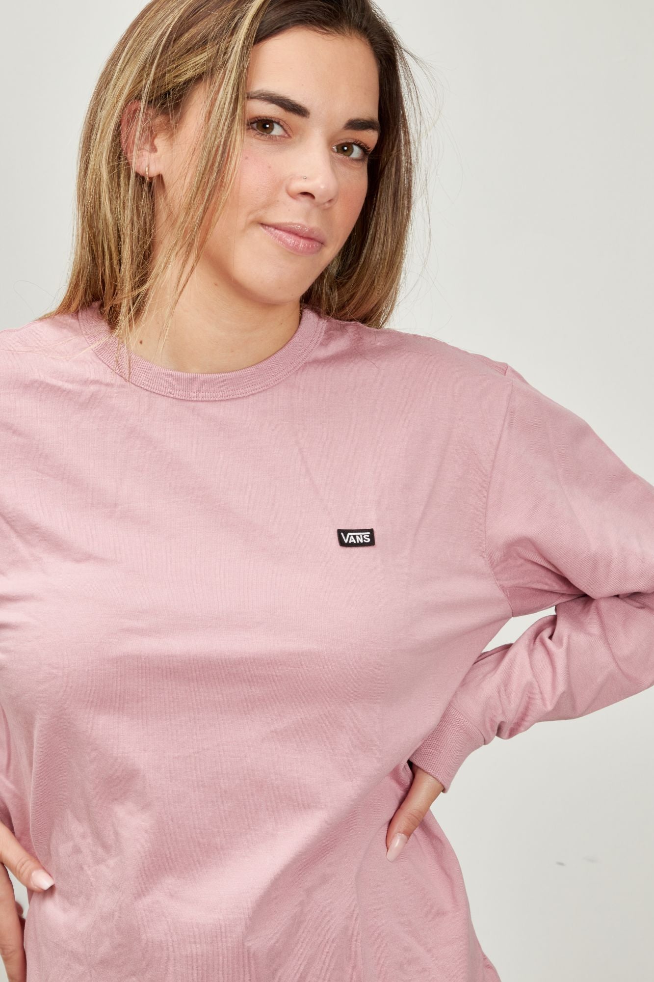 VANS WM LS OTW en color ROSA (4)