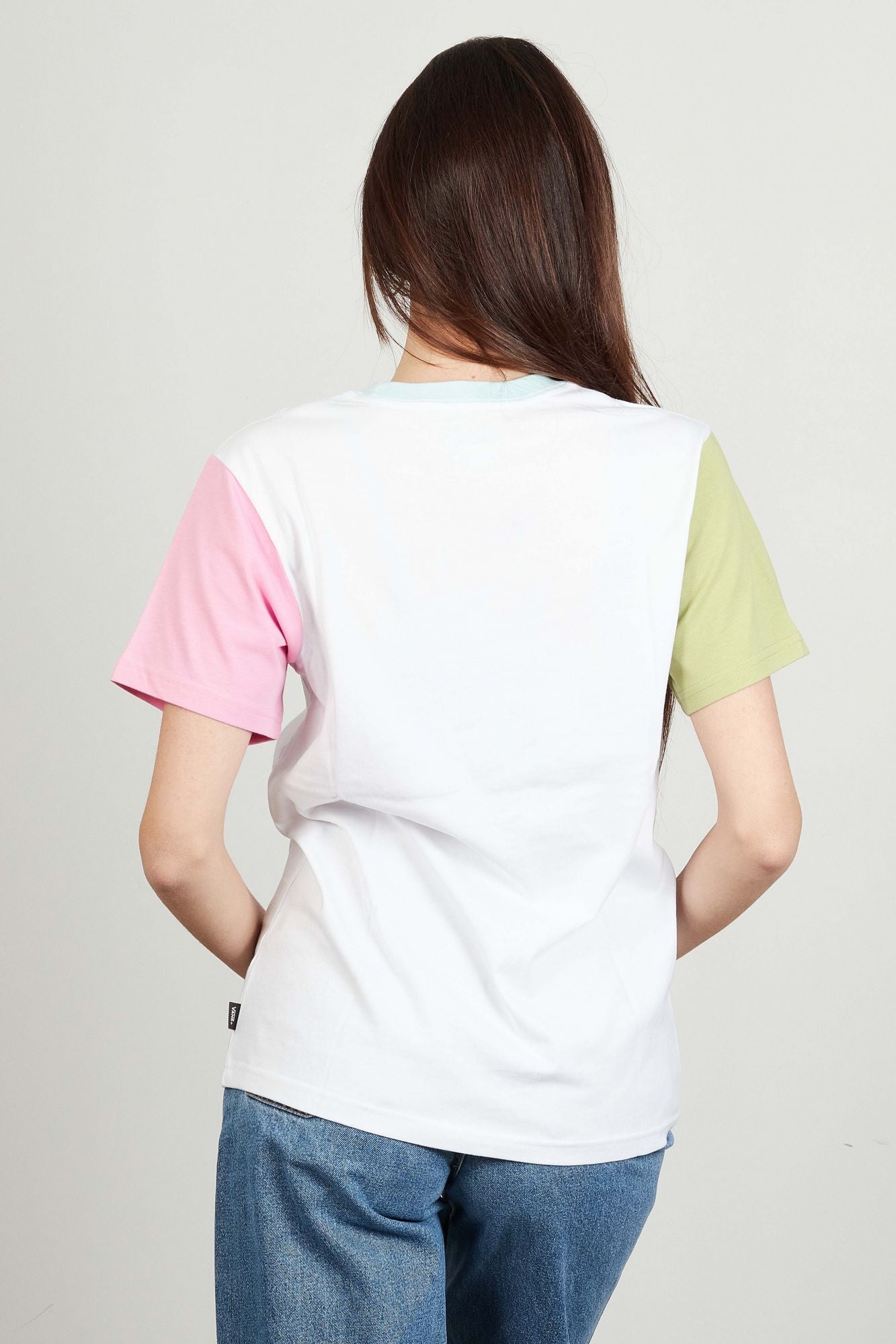 VANS LEFT CHEST COLORBLOCK EM en color BLANCO (3)