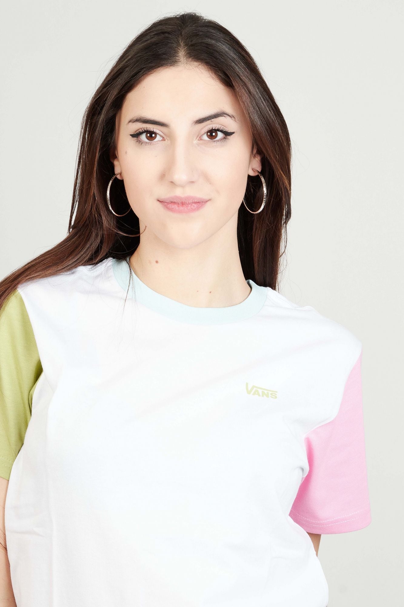 VANS LEFT CHEST COLORBLOCK EM en color BLANCO (4)