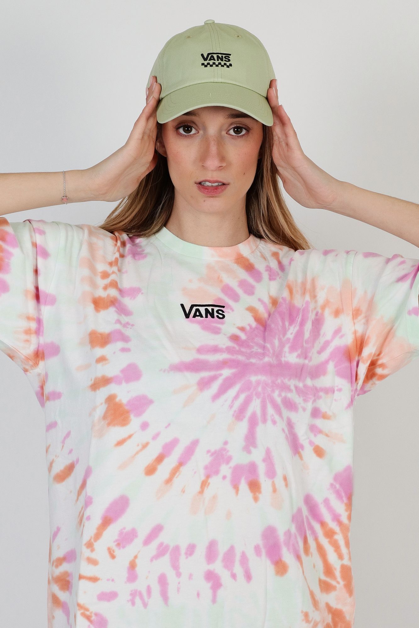 VANS COURT SIDE HAT en color VERDE (4)