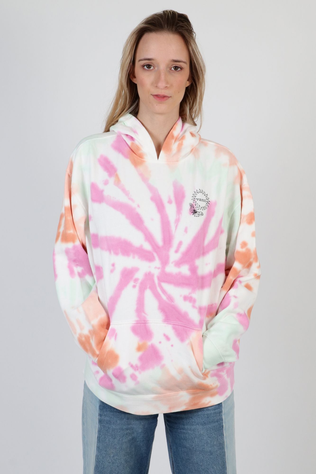 VANS RESORT WASH OS HOODIE en color MULTICOLOR (1)