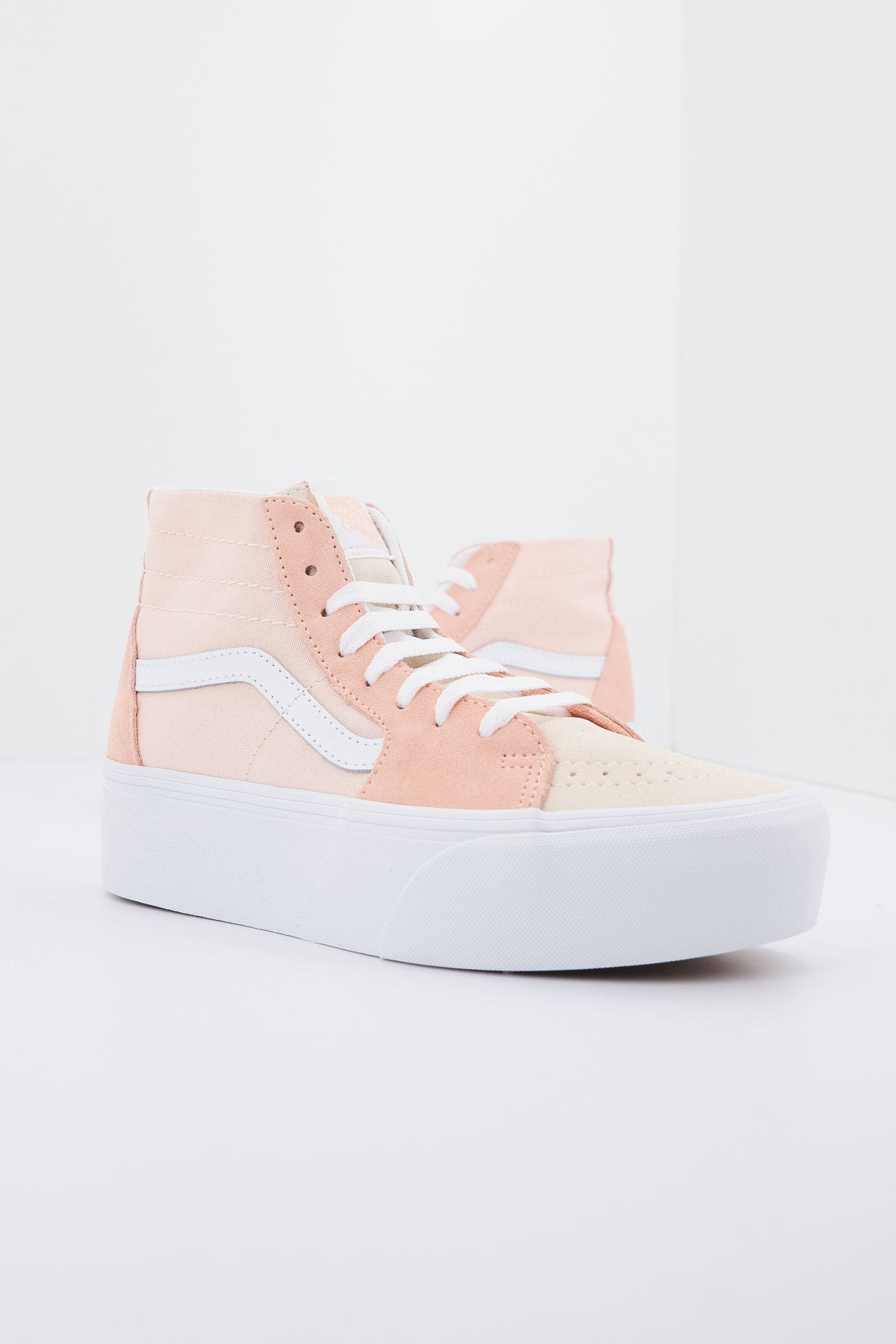 VANS SK8-HI TAPERED STACKFORM en color ROSA (1)