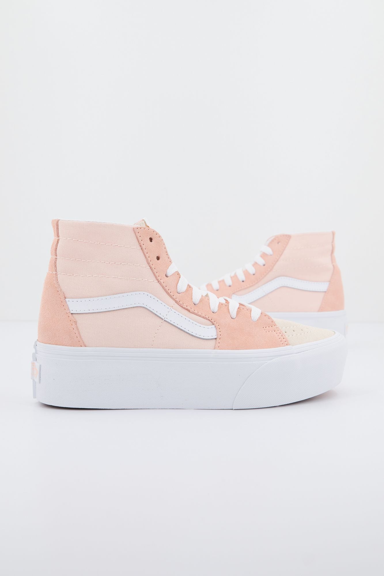 VANS SK8-HI TAPERED STACKFORM en color ROSA (2)