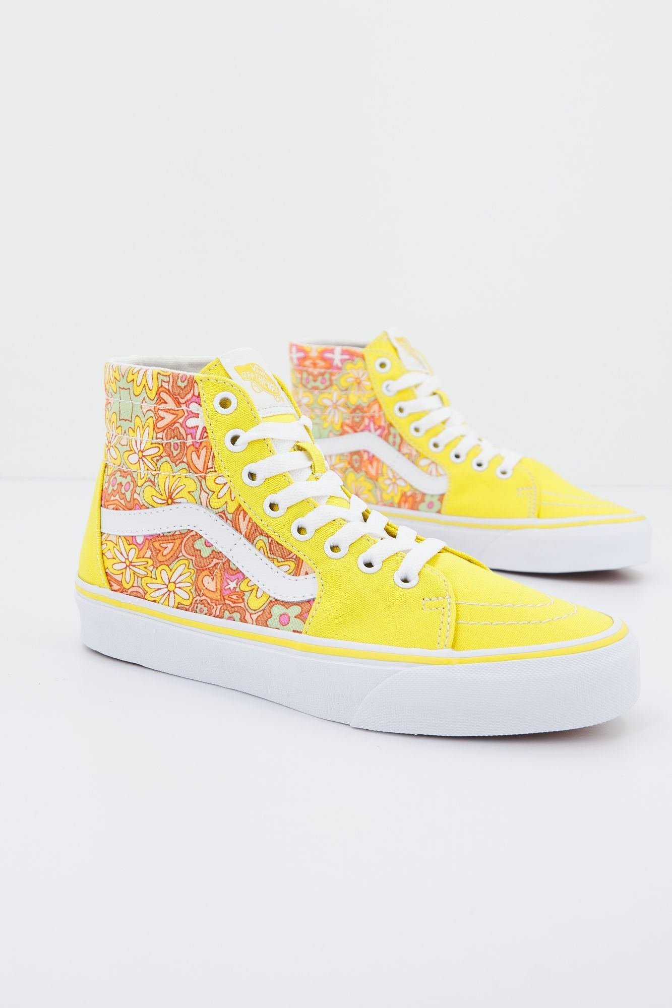 VANS SK8-HI TAPERED PSYCHEDELIC RESORT  en color AMARILLO (4)