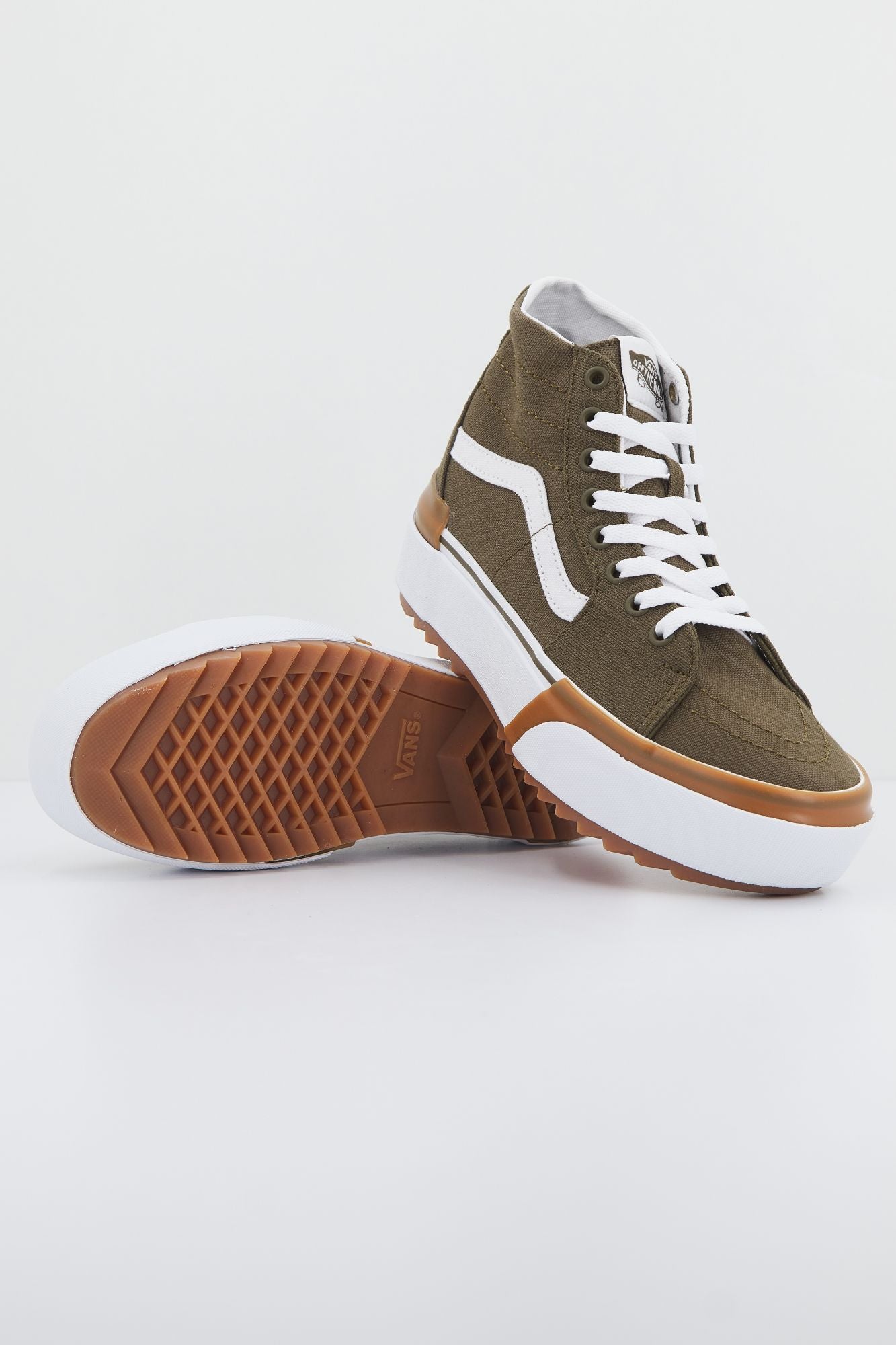 VANS SK8-HI TAPERED en color VERDE (1)