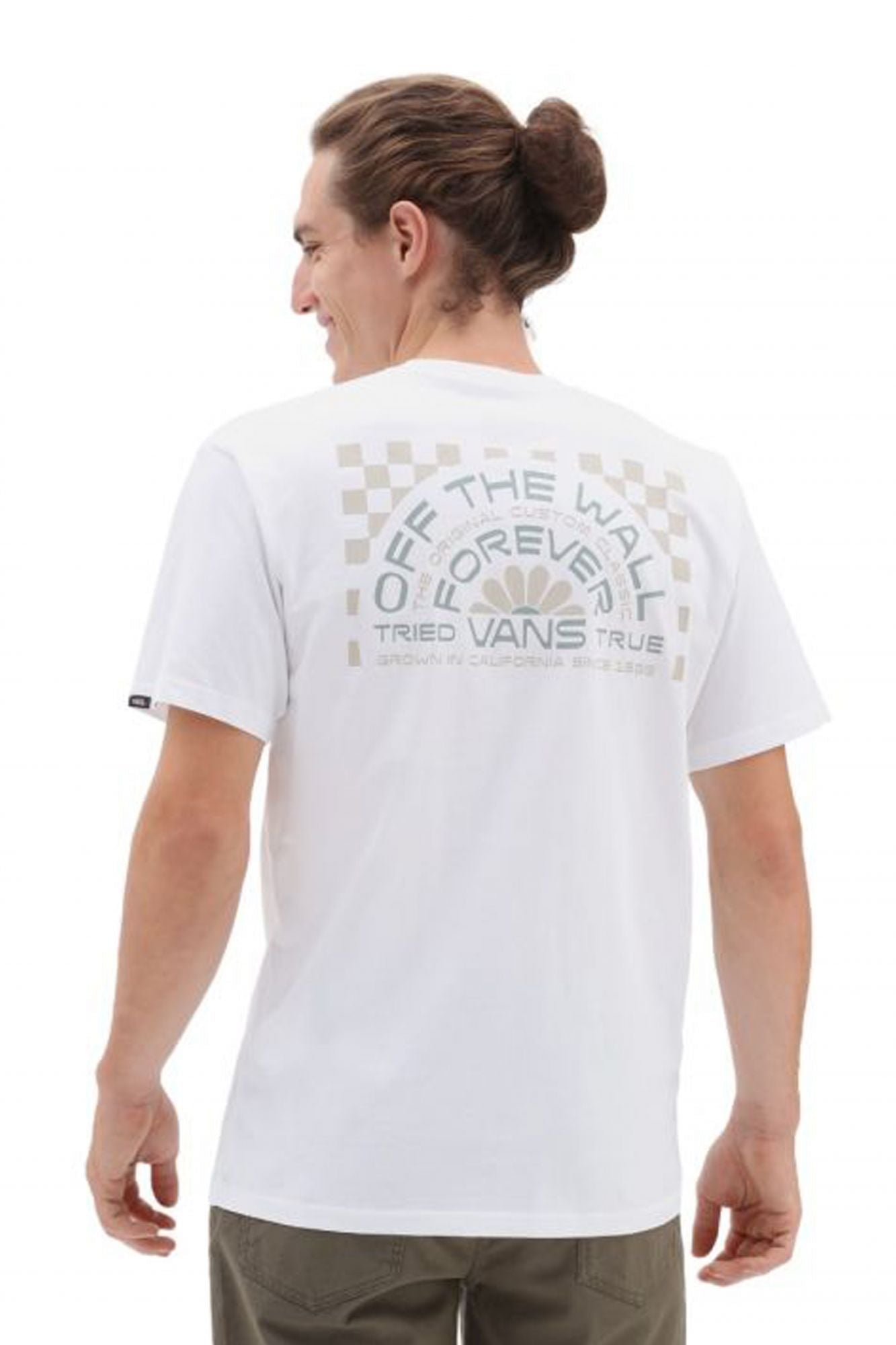 VANS FOREVER VANS SS TEE en color BLANCO (3)