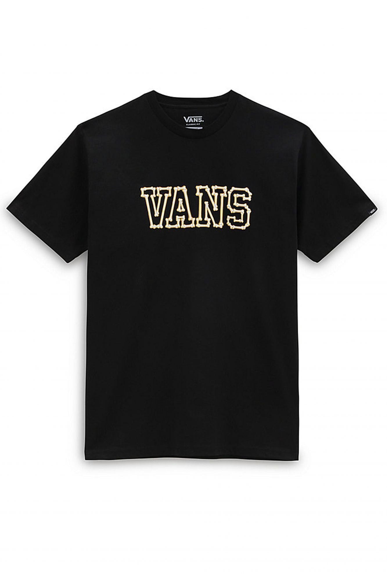 VANS VANS BONES SS TEE en color NEGRO (2)