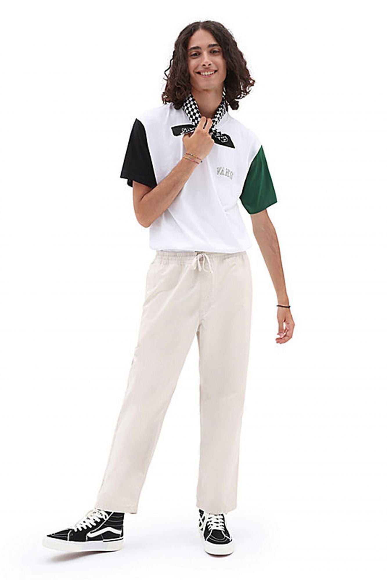 VANS COLORBLOCK VARSITY SS en color BLANCO (4)