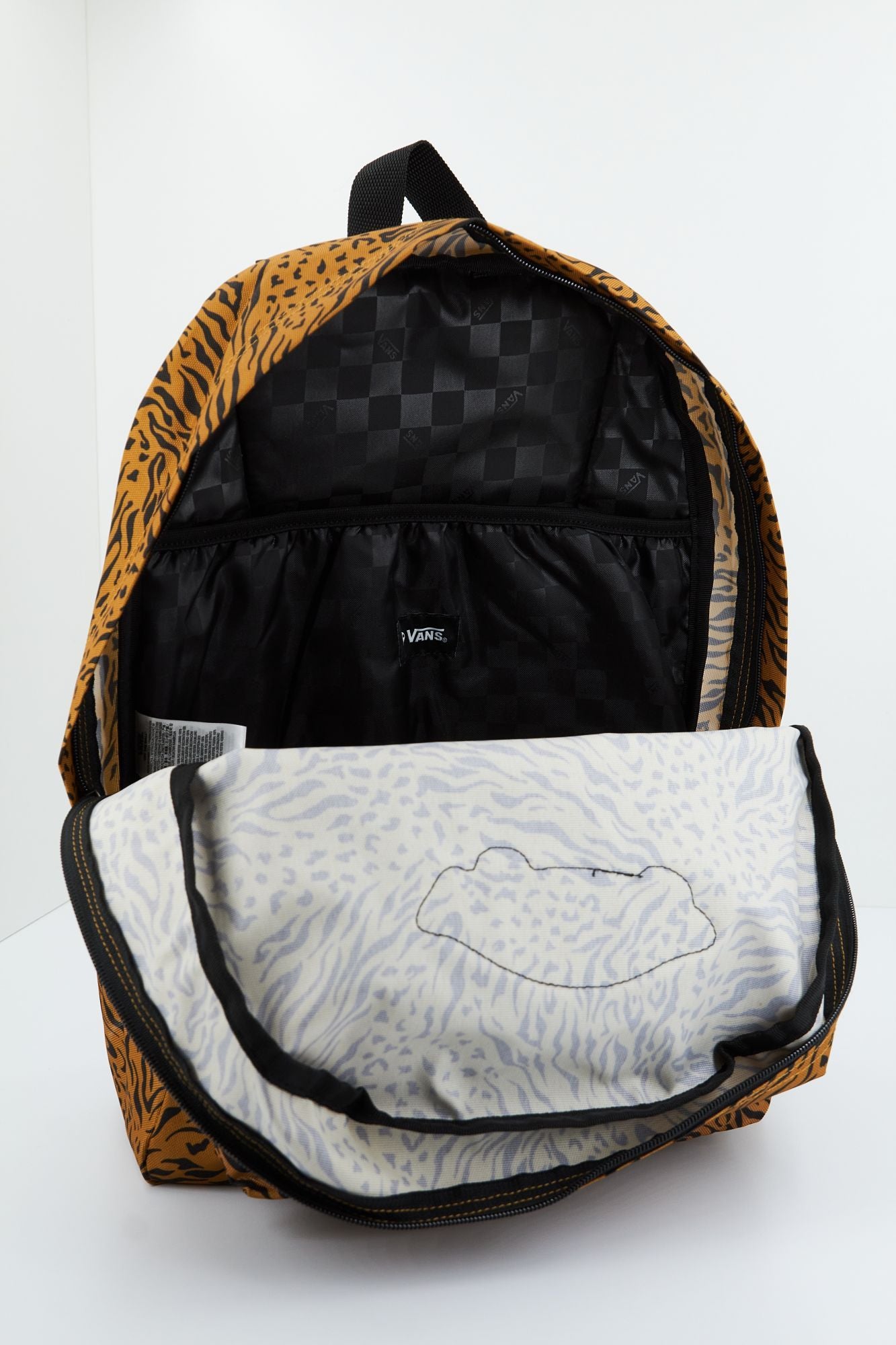 VANS WM REALM BACKPACK en color ANIMAL PRINT (4)