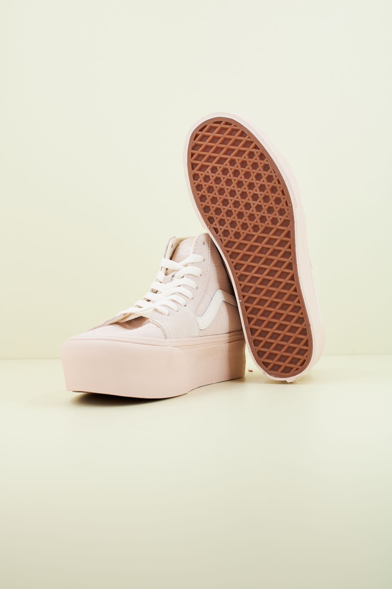 VANS SK8-HI TAPERED en color ROSA (4)