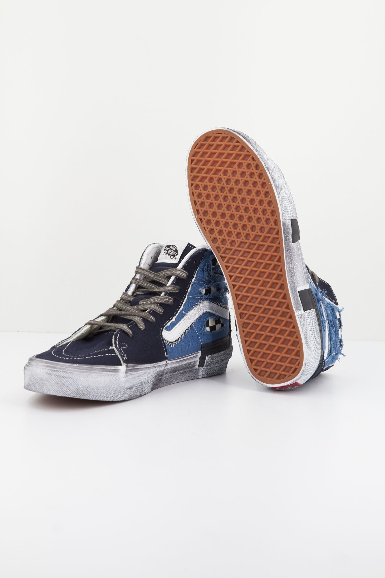 VANS SK8-HI RECONSTRUCT en color AZUL (4)