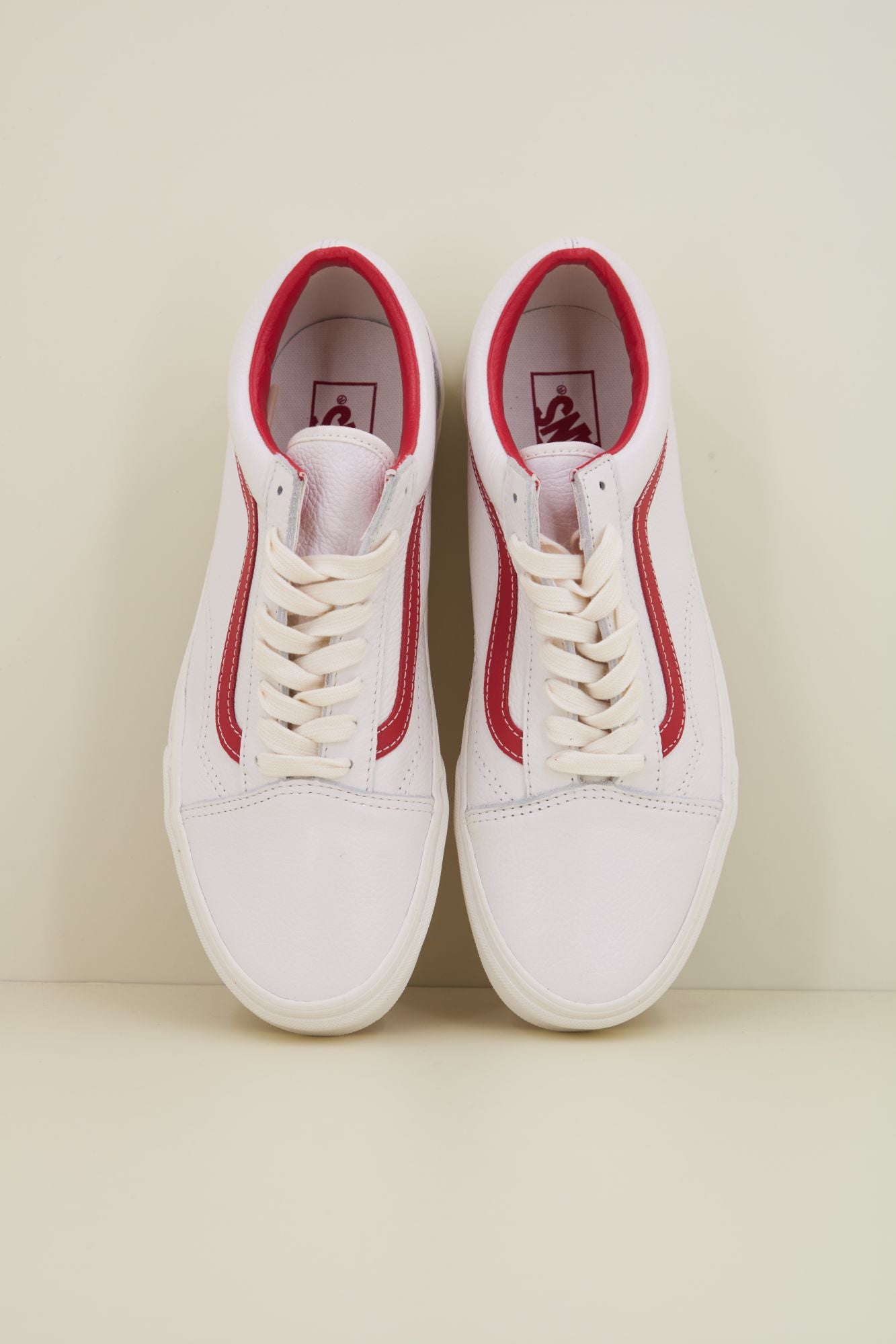 VANS OLD SKOOL VINTAGE en color BLANCO (2)
