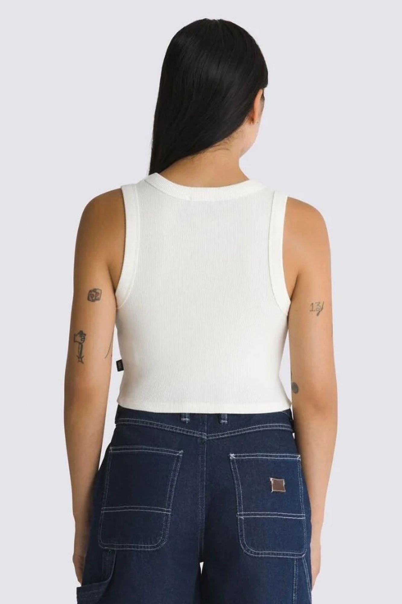 VANS DREW RIB TANK en color BLANCO (3)
