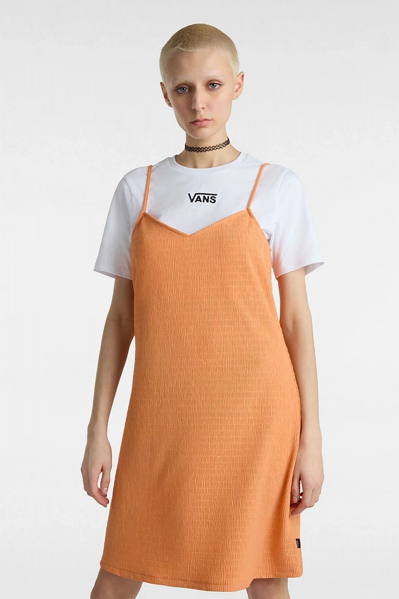VANS  BENTON CAMI DRESS en color NARANJA (1)