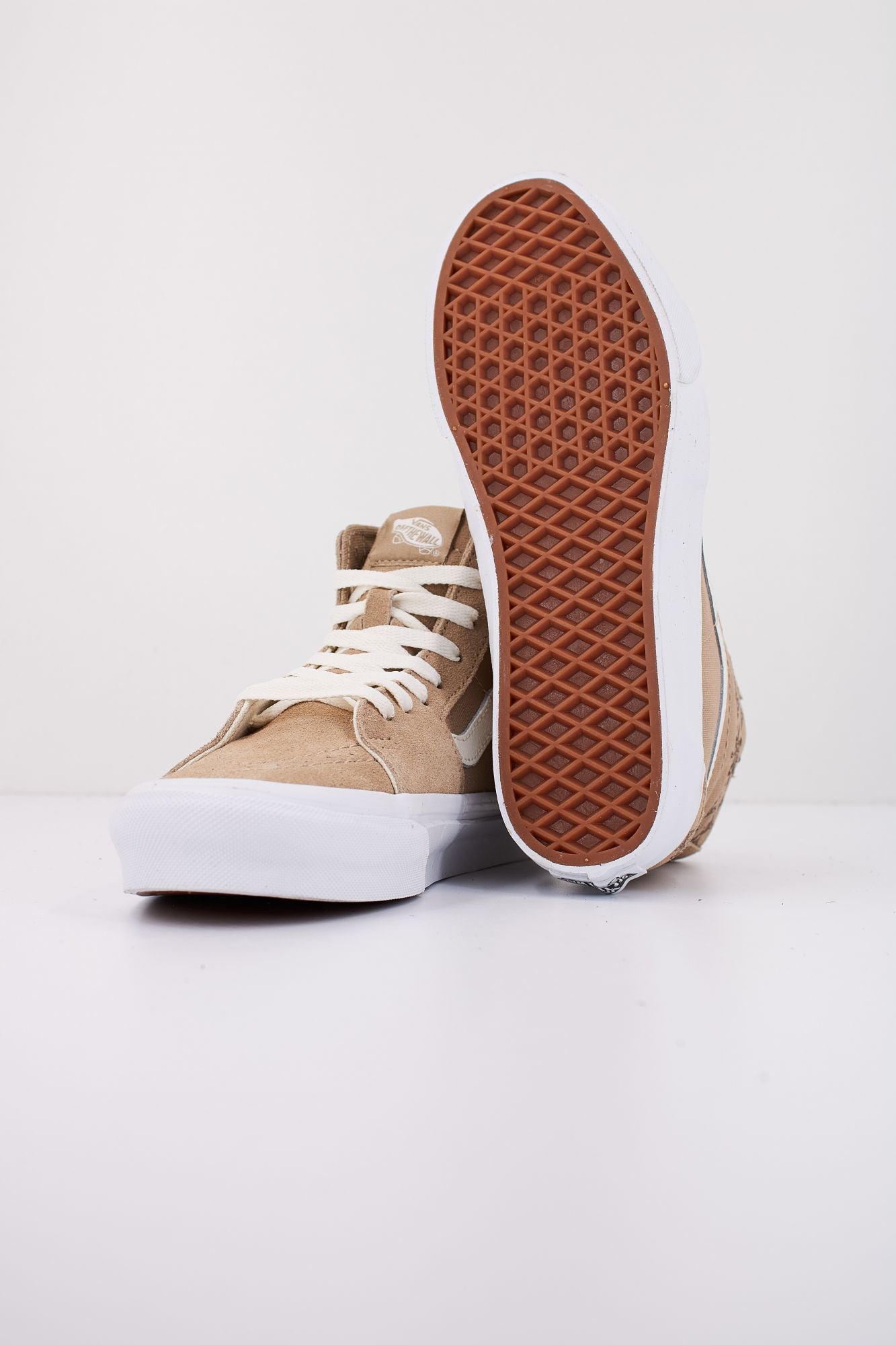 VANS SK8-HI TAPERED CRAFTCO en color MARRON (4)