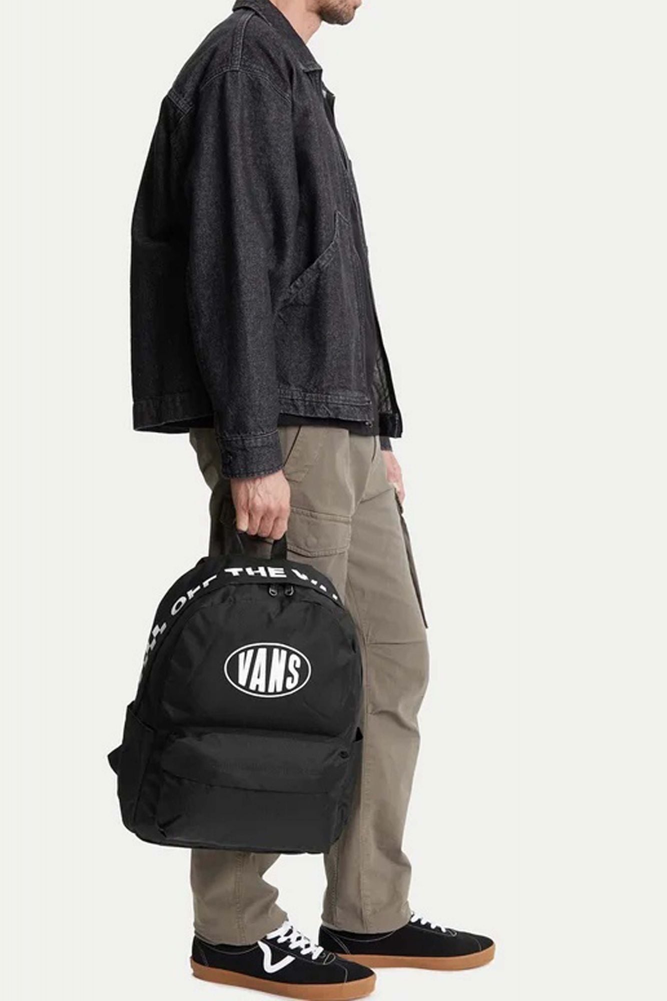VANS OLD SKOOL BACKPACK en color NEGRO (4)