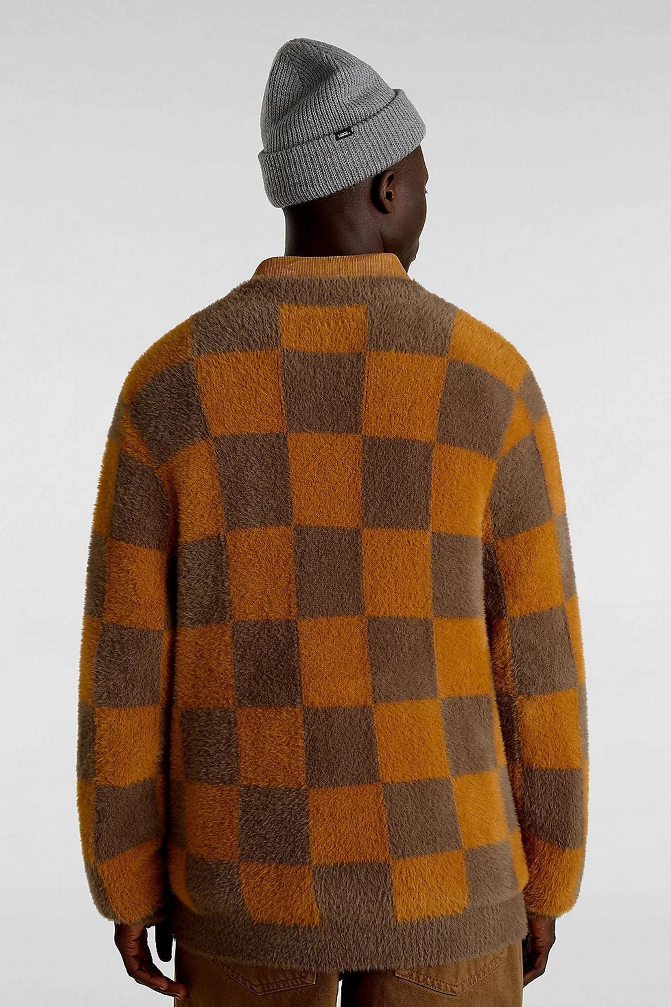 VANS CANFIELD CHECKERBOARD en color MARRON (3)