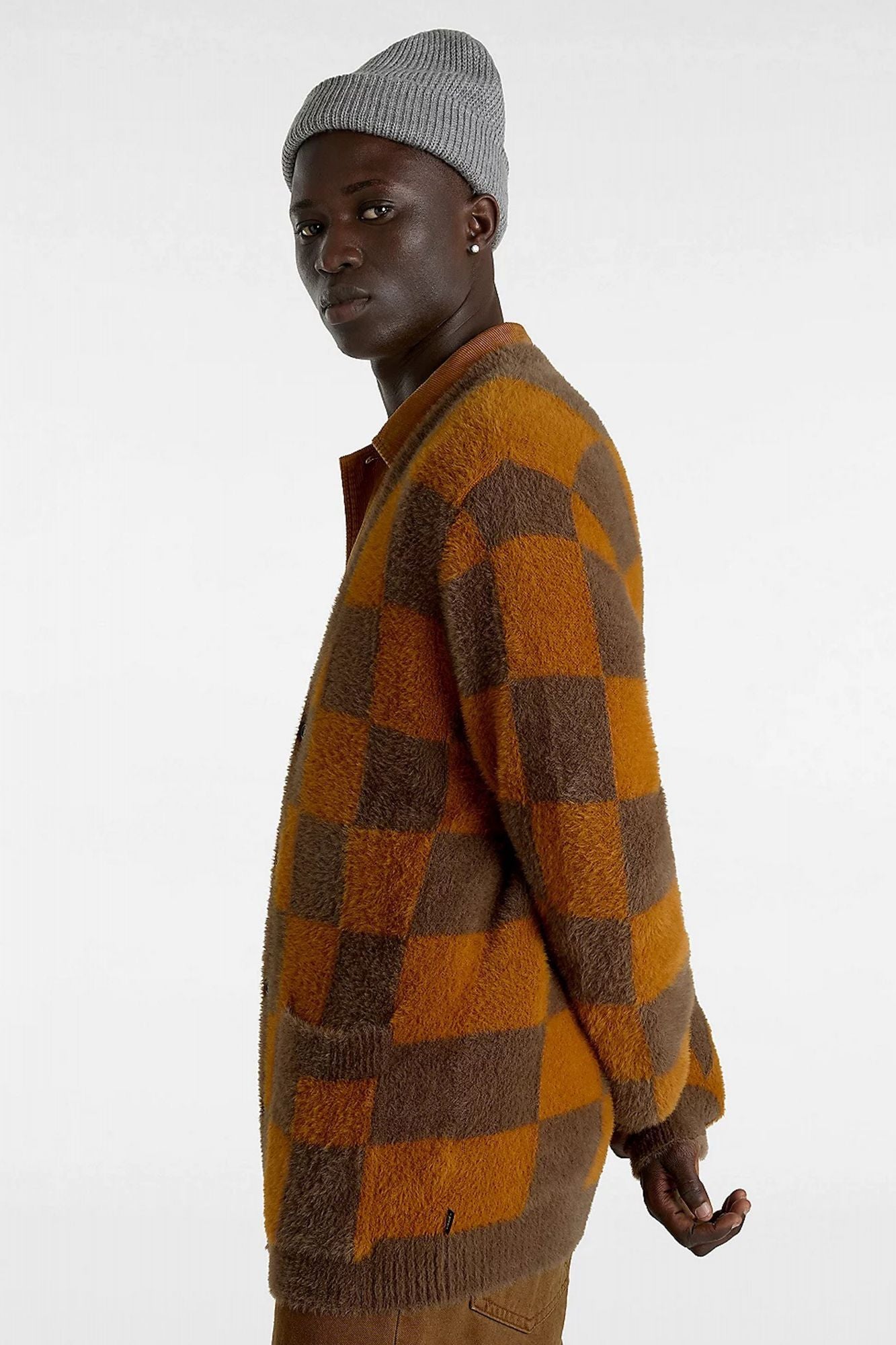 VANS CANFIELD CHECKERBOARD en color MARRON (4)