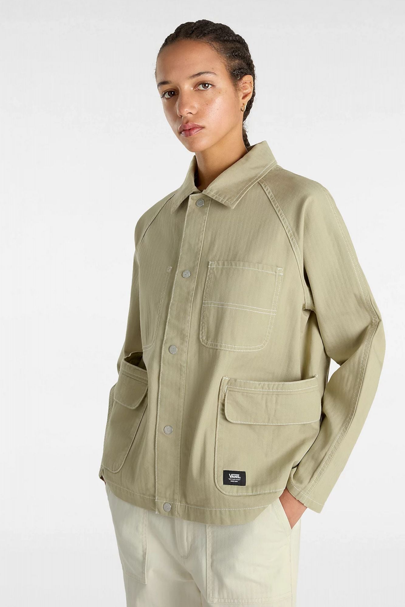 VANS CODEY UTILITY COAT en color VERDE (1)