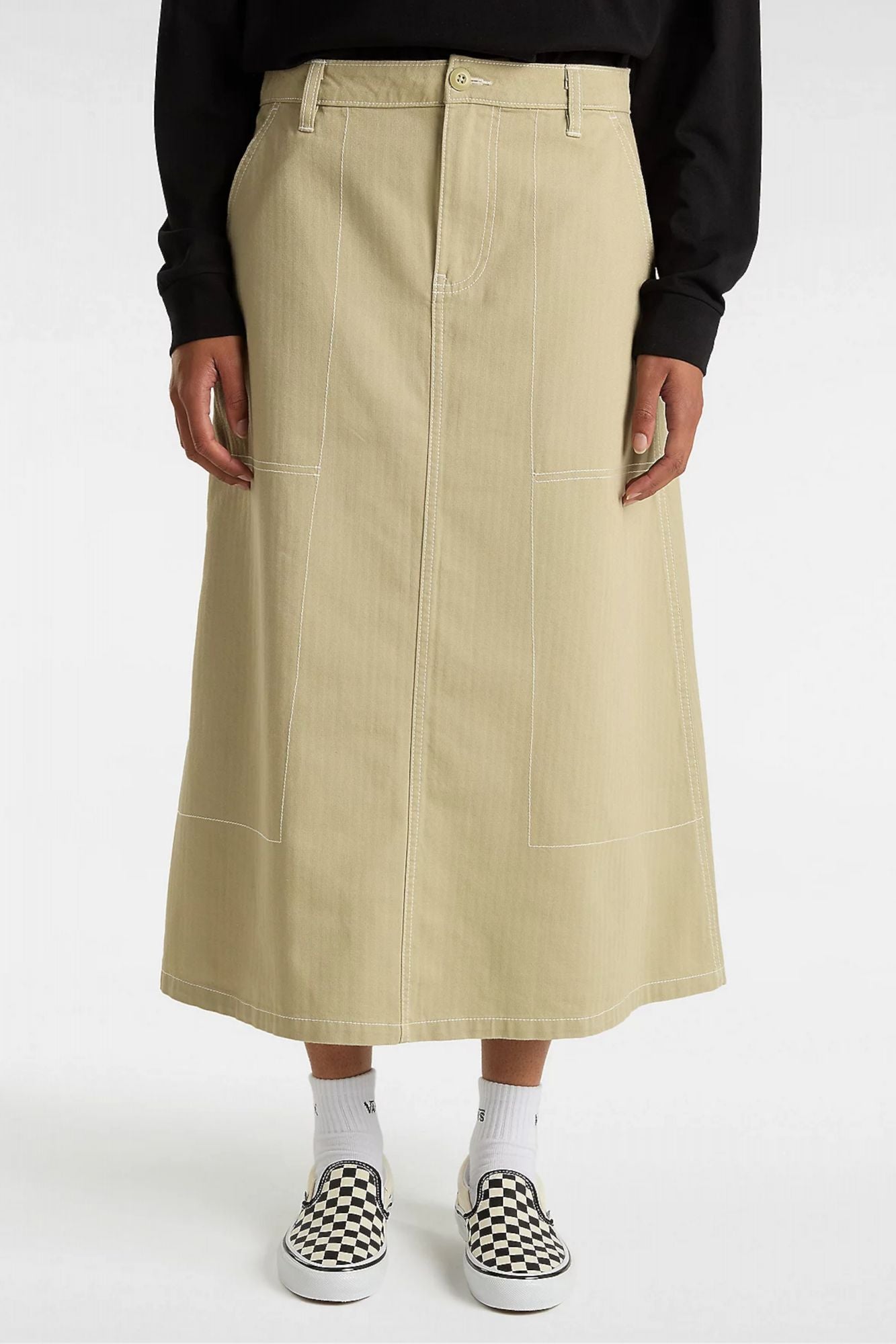 VANS CODEY LONG FLARE UTILI en color VERDE (1)