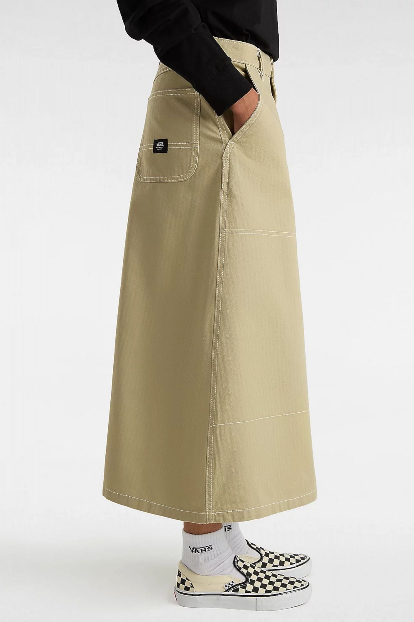 VANS CODEY LONG FLARE UTILI en color VERDE (3)