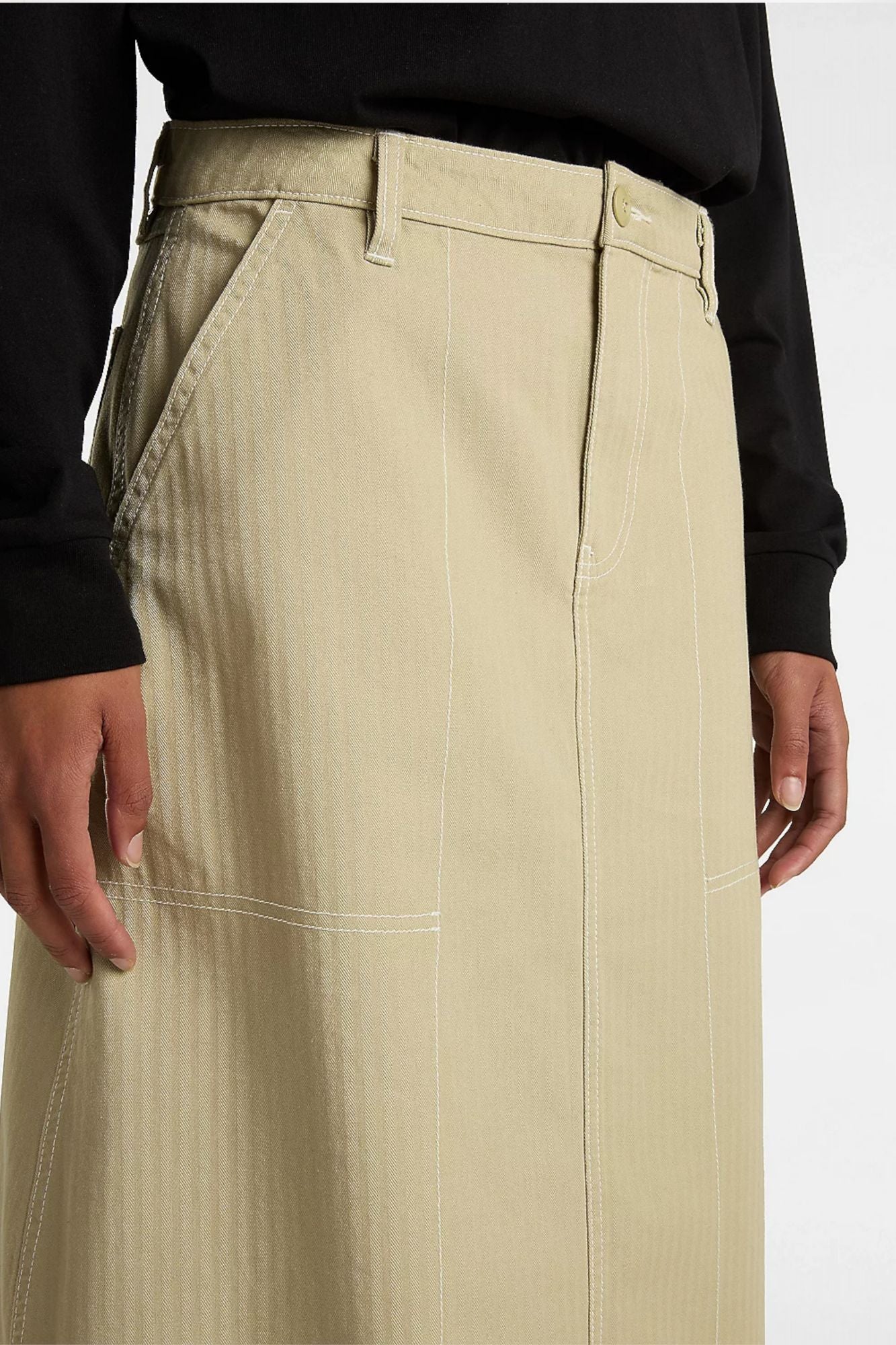 VANS CODEY LONG FLARE UTILI en color VERDE (4)