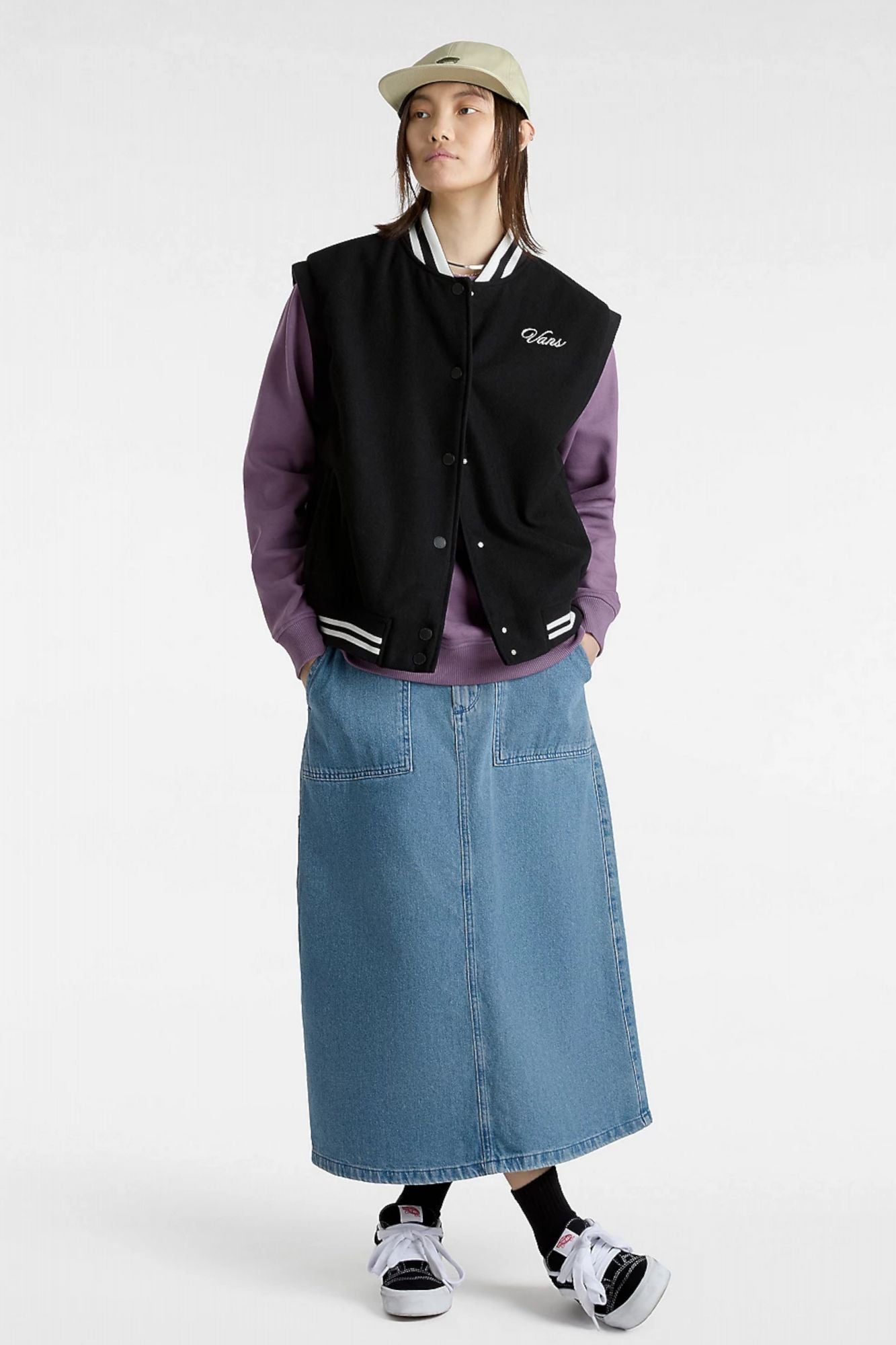 VANS UNION DENIM CARPENTER en color AZUL (5)