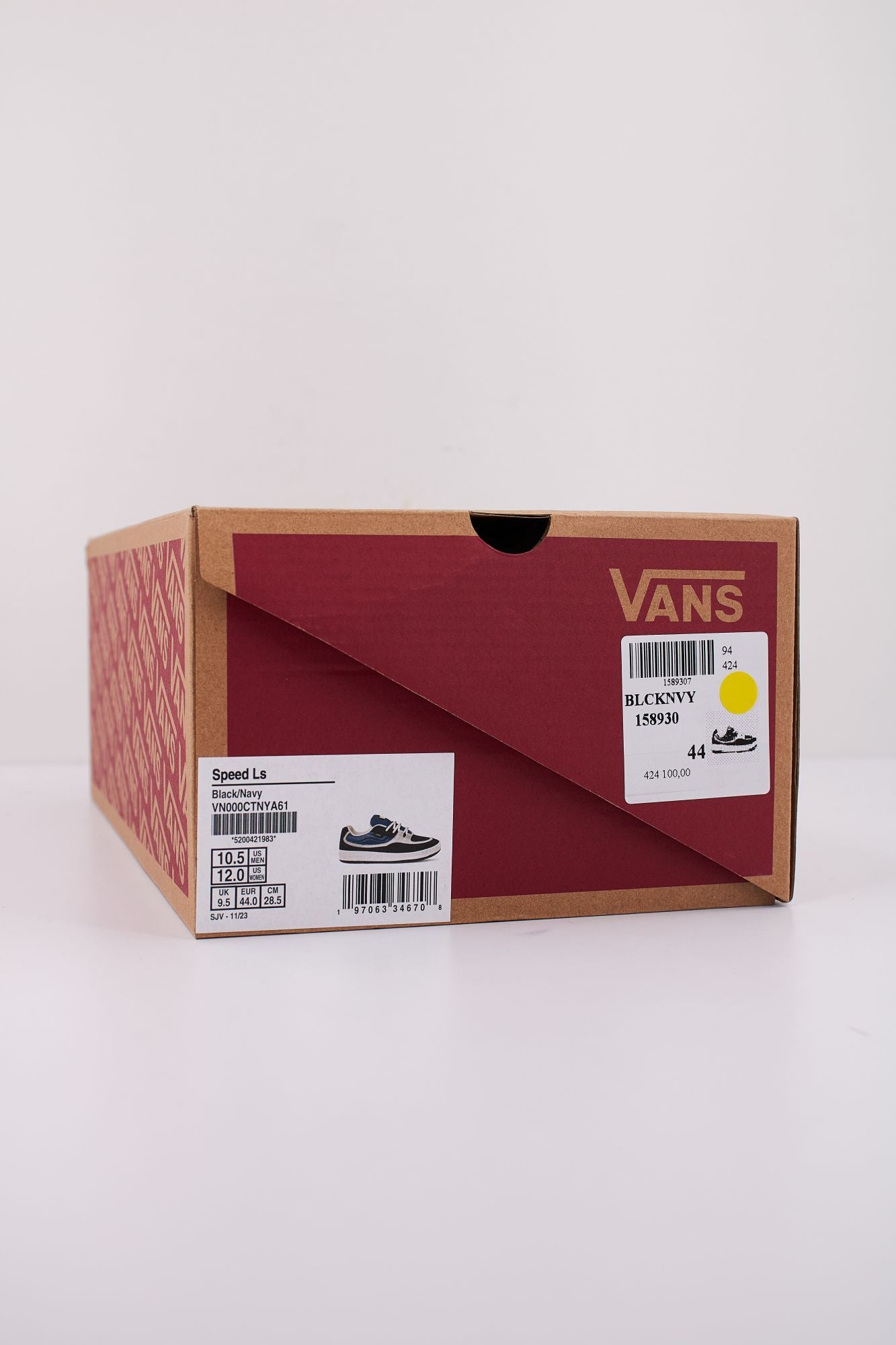 VANS SPEED LS en color NEGRO (6)