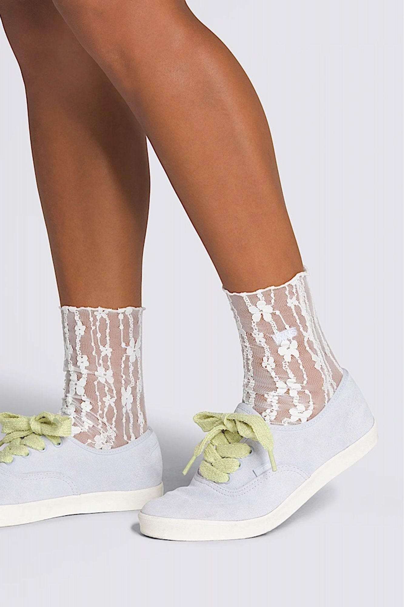 VANS LACY HALF CREW en color BLANCO (2)
