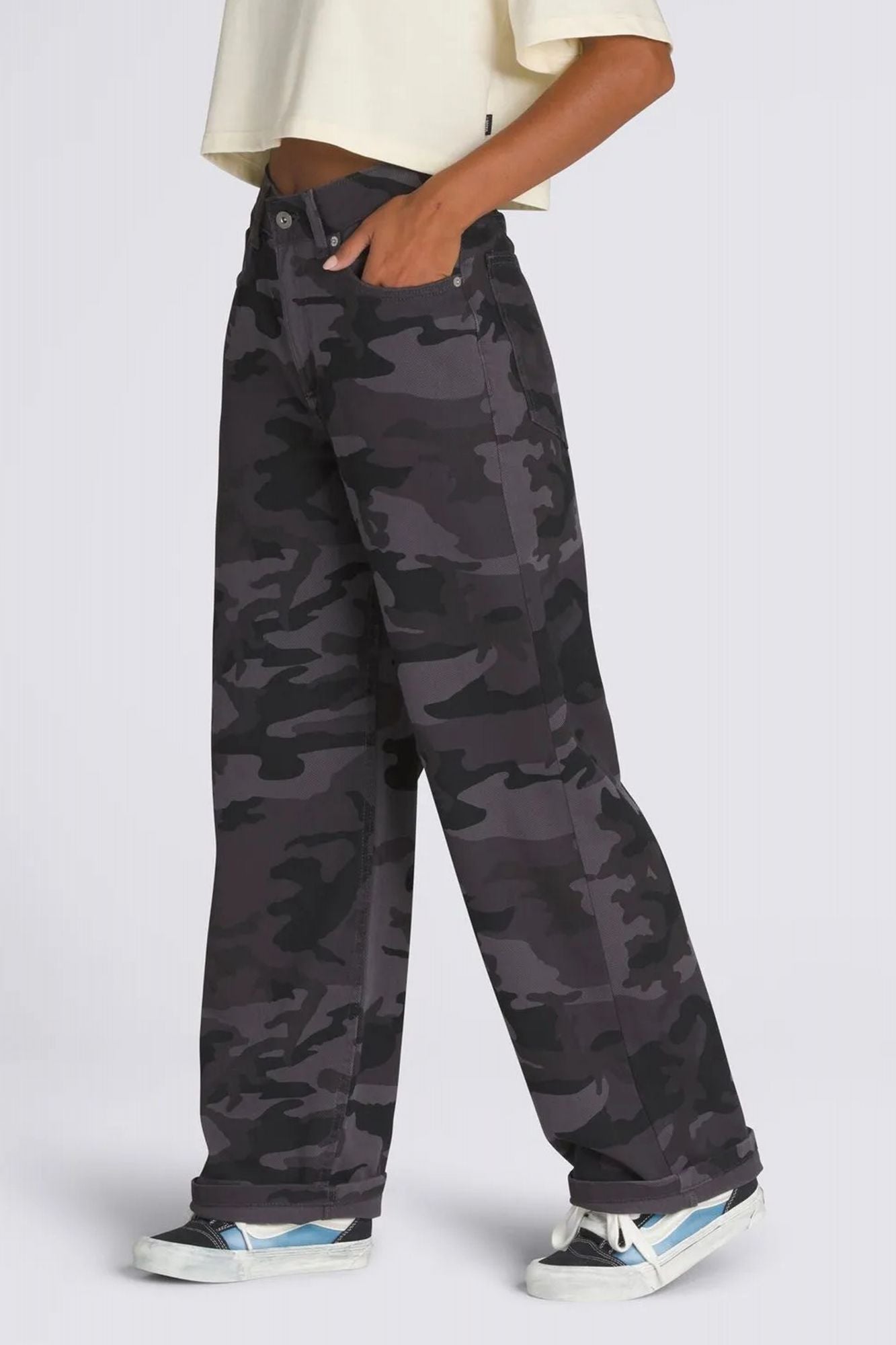 VANS SIRELLE PRINTED PUDDLE en color GRIS (4)