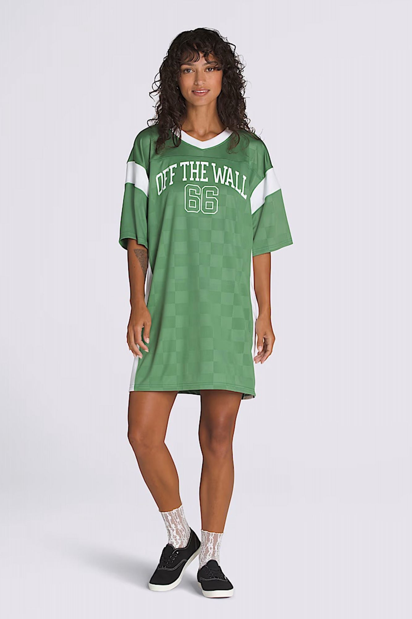 VANS SIXTY SIXERS JERSEY DR en color VERDE (4)