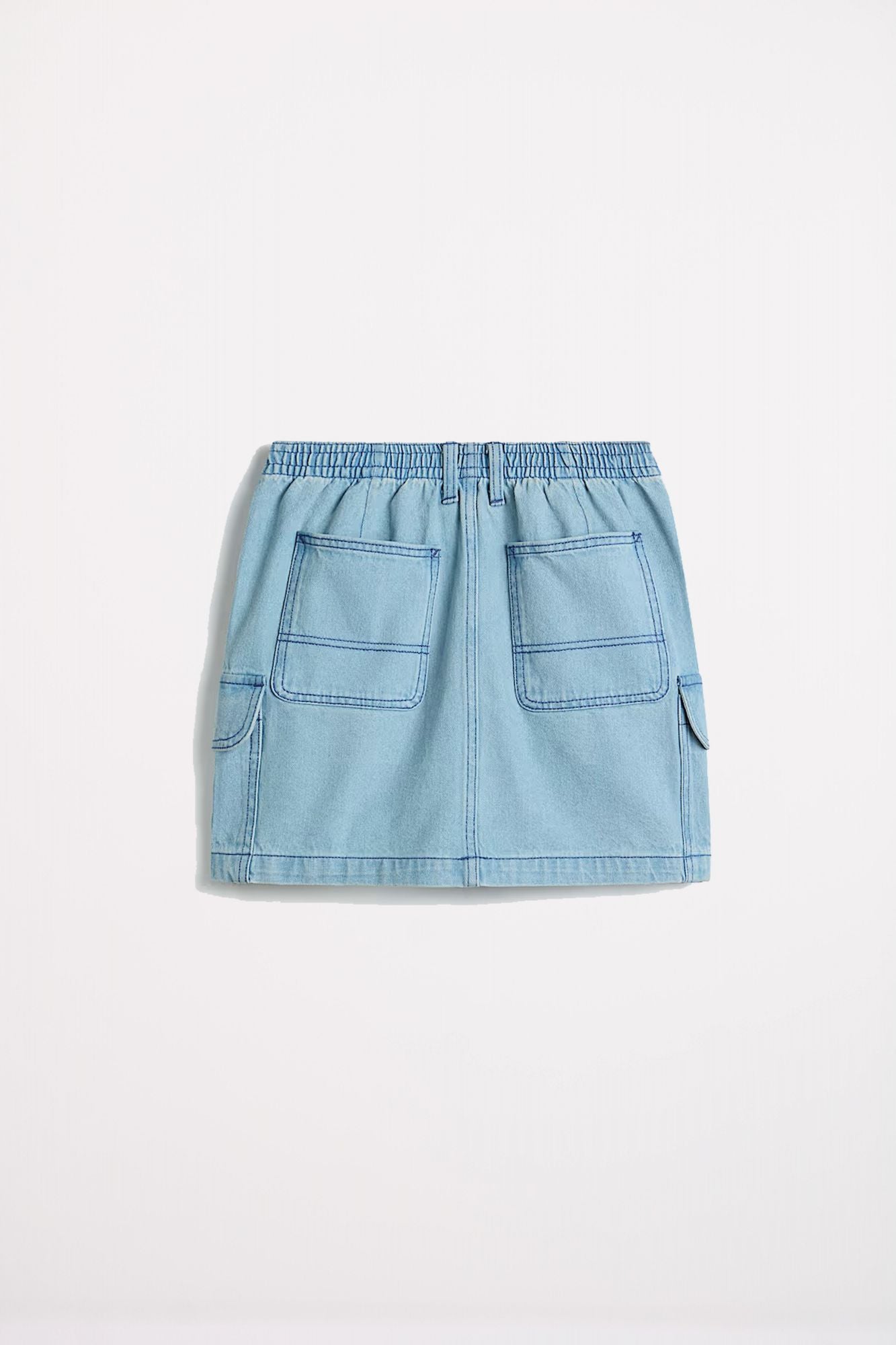 VANS  SIDEWALK DENIM SKIRT en color AZUL (3)