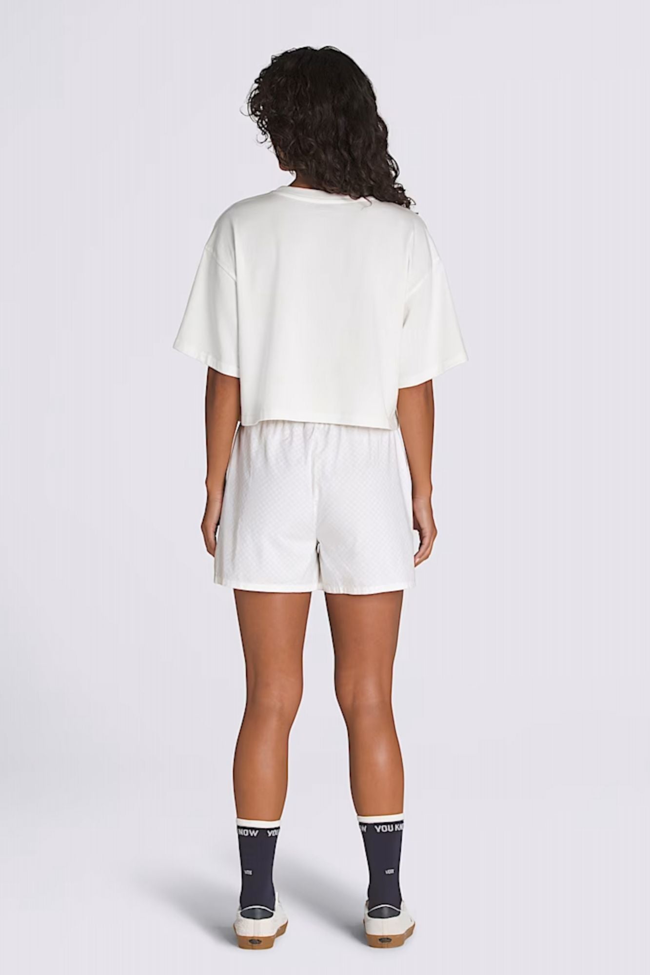 VANS ALICIA BOXER SHORTS en color BLANCO (3)