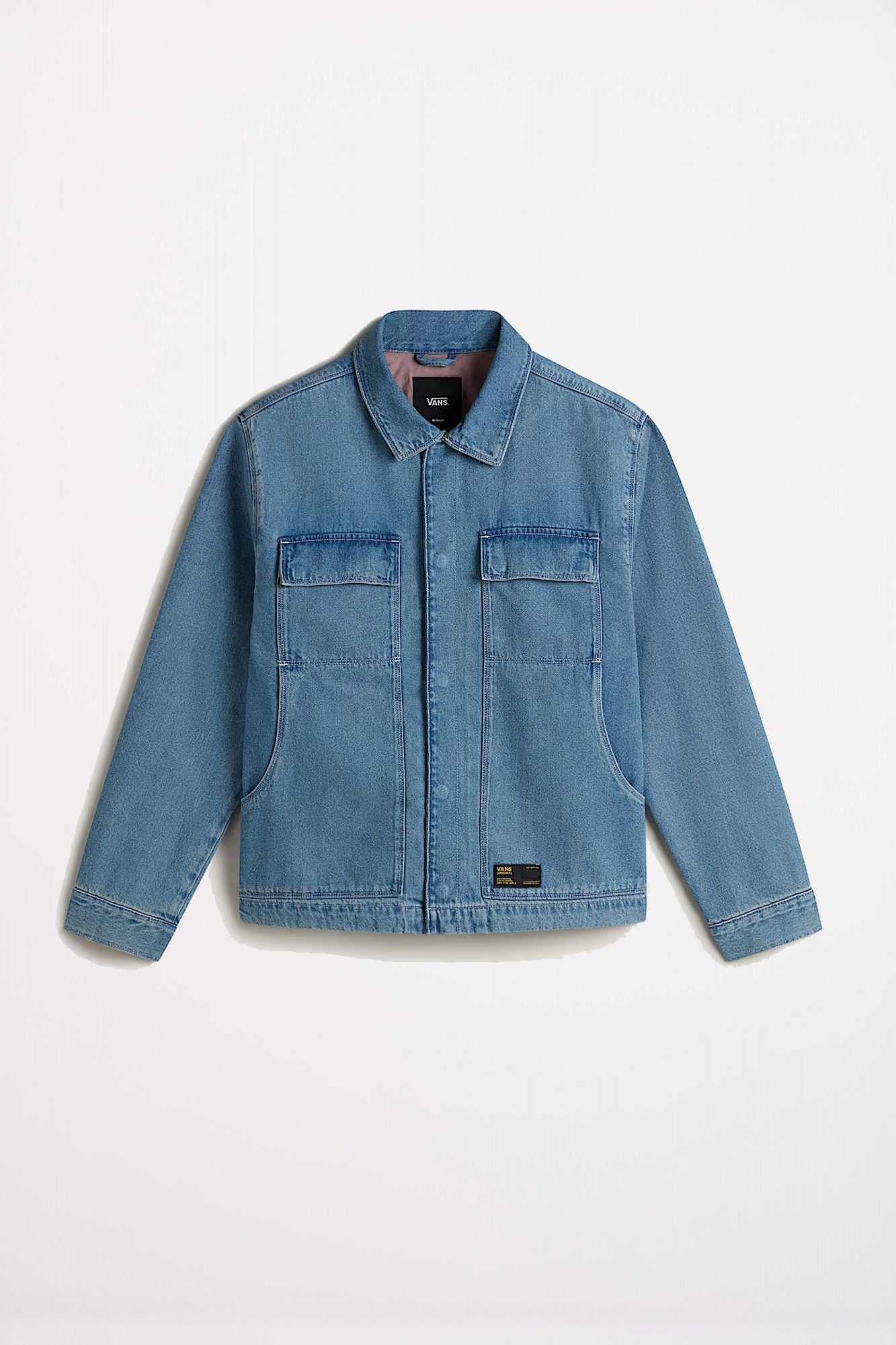 VANS MCAVOY DENIM STATION J en color AZUL (3)