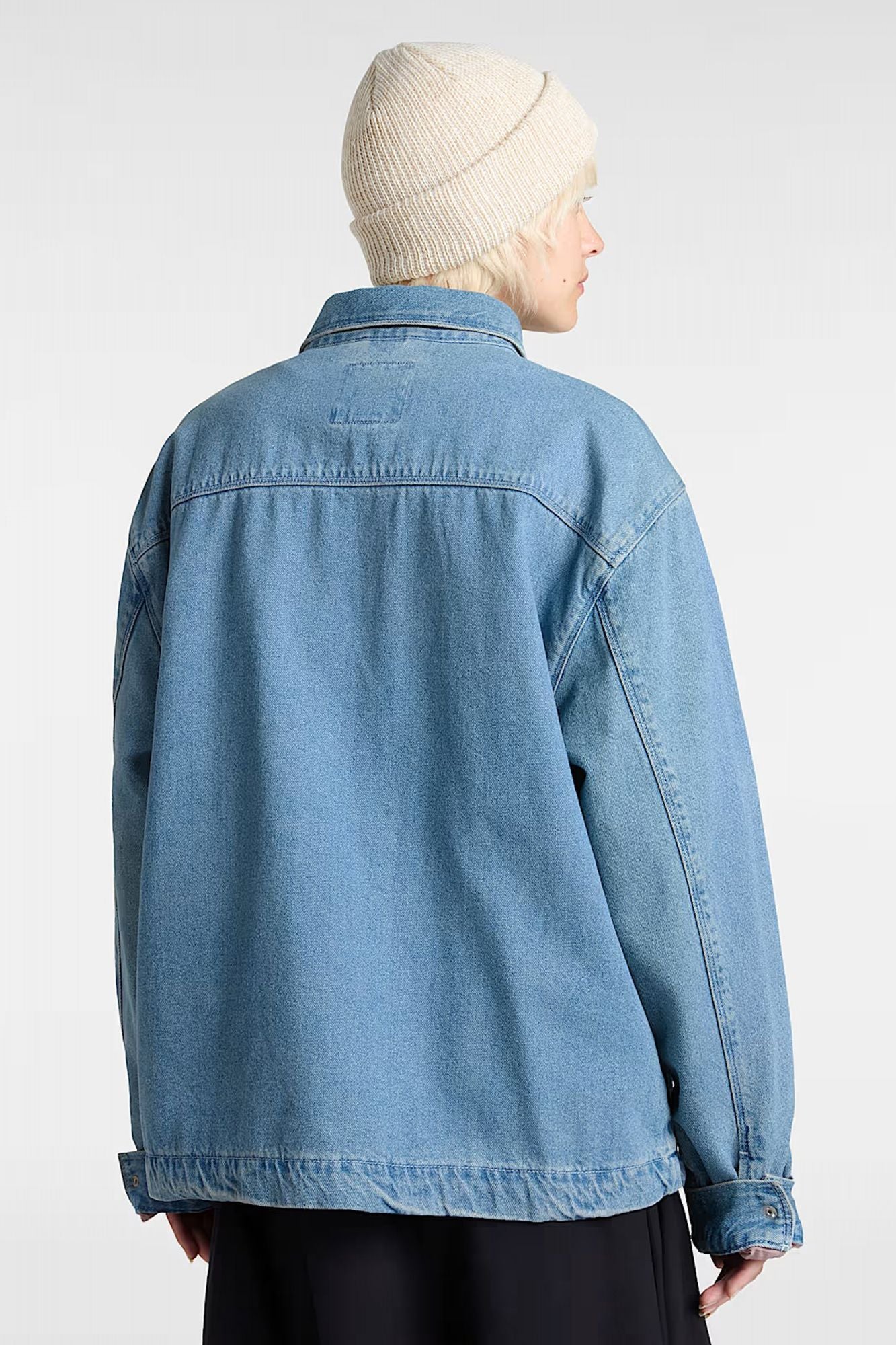 VANS MCAVOY DENIM STATION J en color AZUL (4)