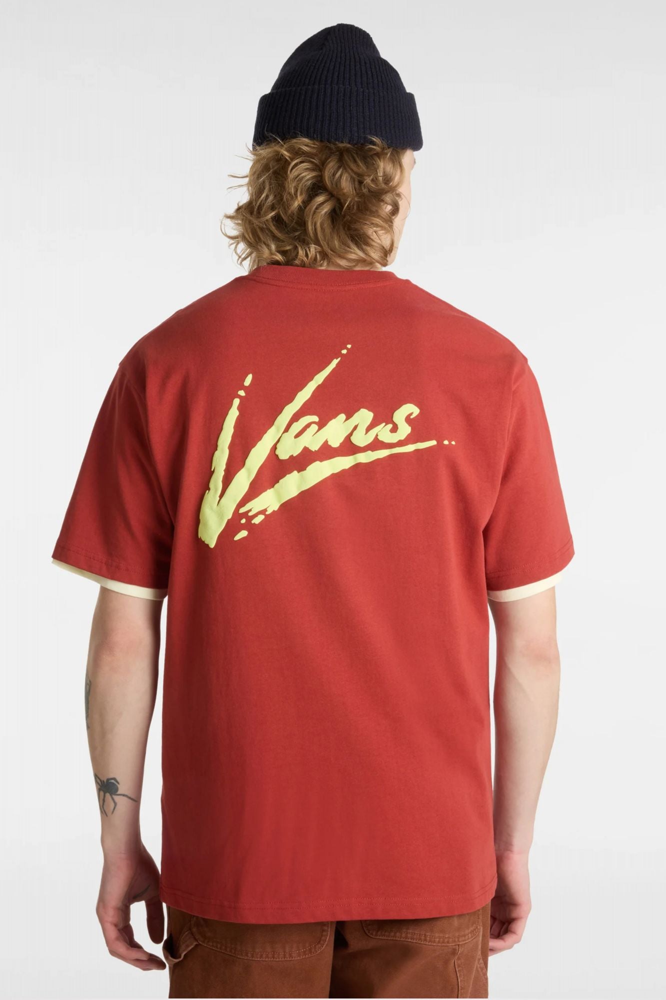 VANS DETTORI LOOSE SS en color BURDEOS (2)