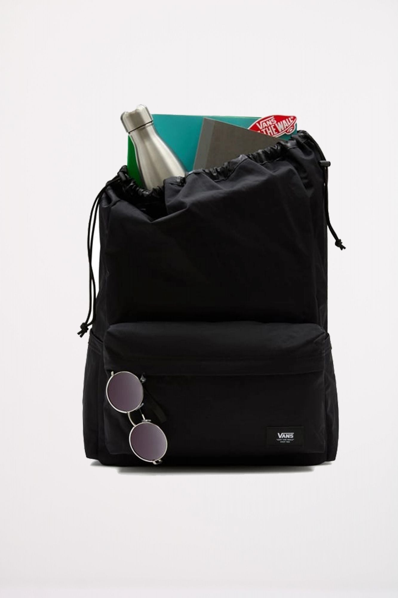 VANS OLD SKOOL CINCH BACKPACK en color NEGRO (4)