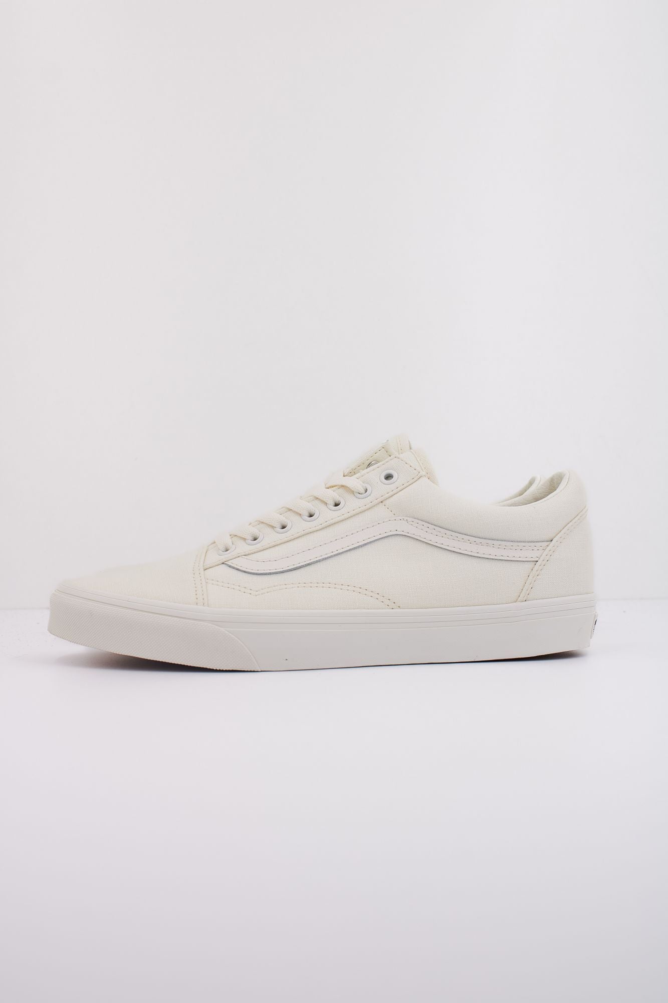 VANS OLD SKOOL LINEN en color BLANCO (1)