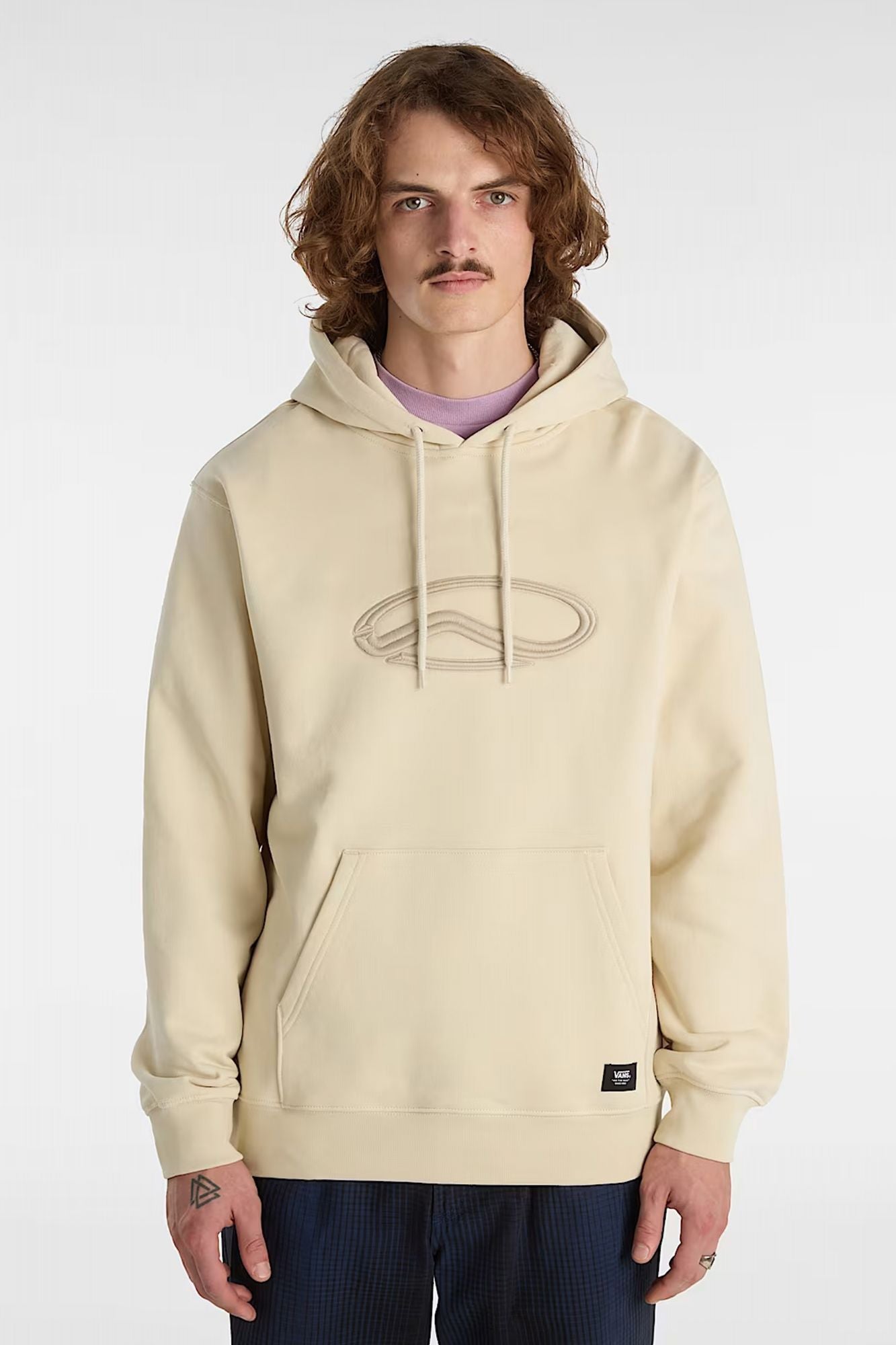 VANS OVAL LOOSE FLEECE en color BEIS (1)