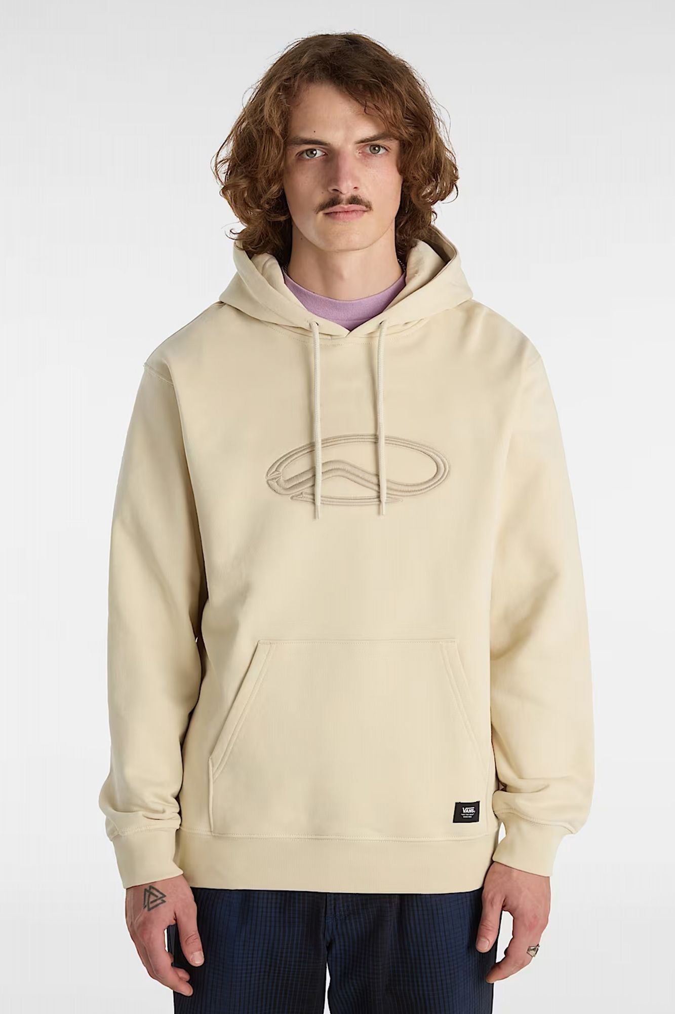 VANS OVAL LOOSE FLEECE en color BEIS (1)