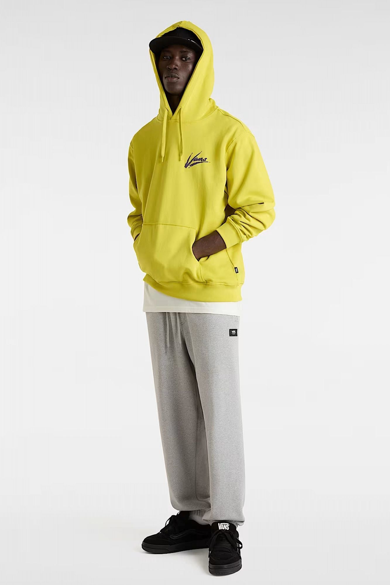 VANS BRUSH SCRIPT LOOSE FT en color AMARILLO (4)