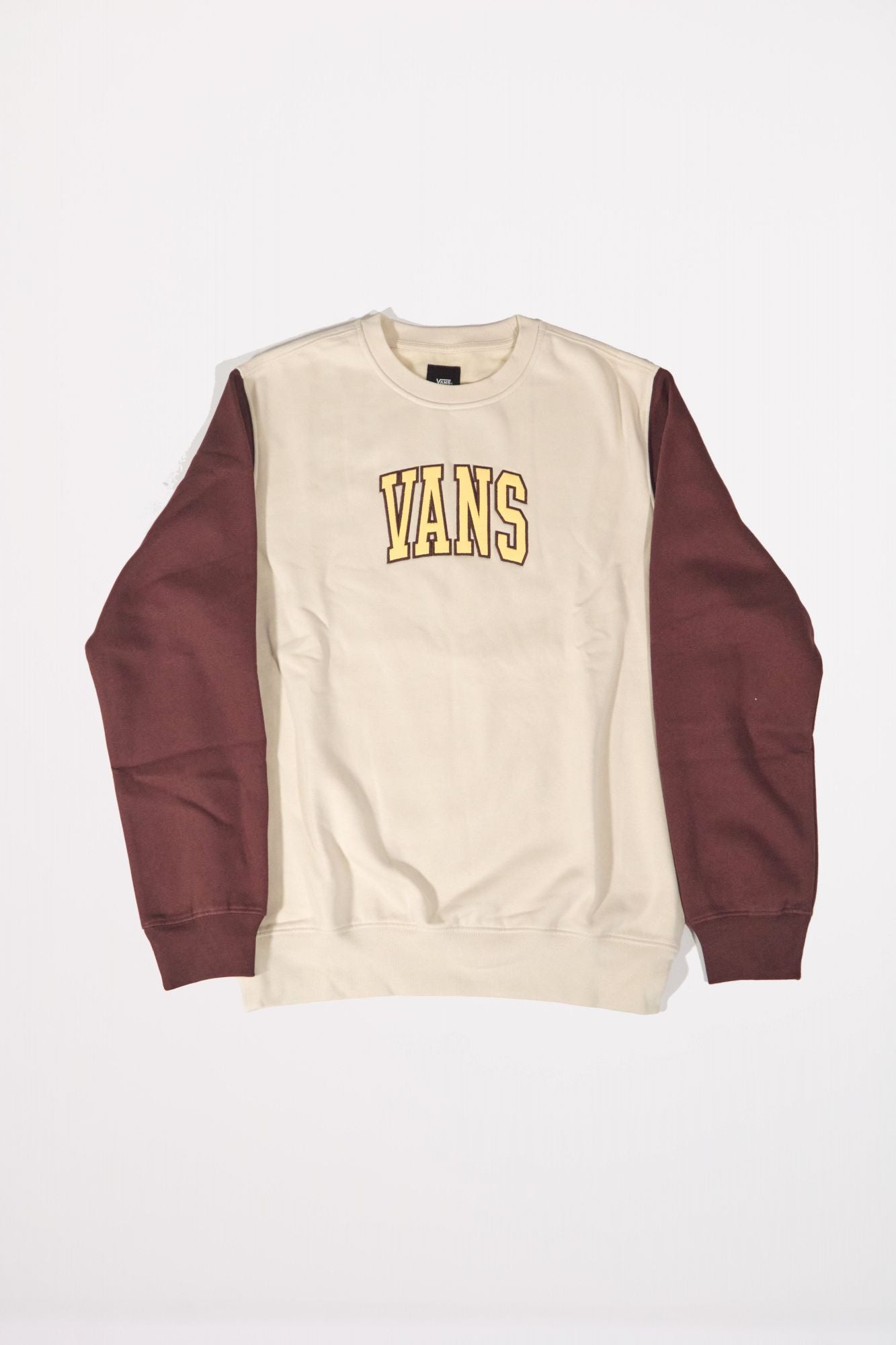 VANS BLOCKED CREW FLEECE en color BEIS (1)