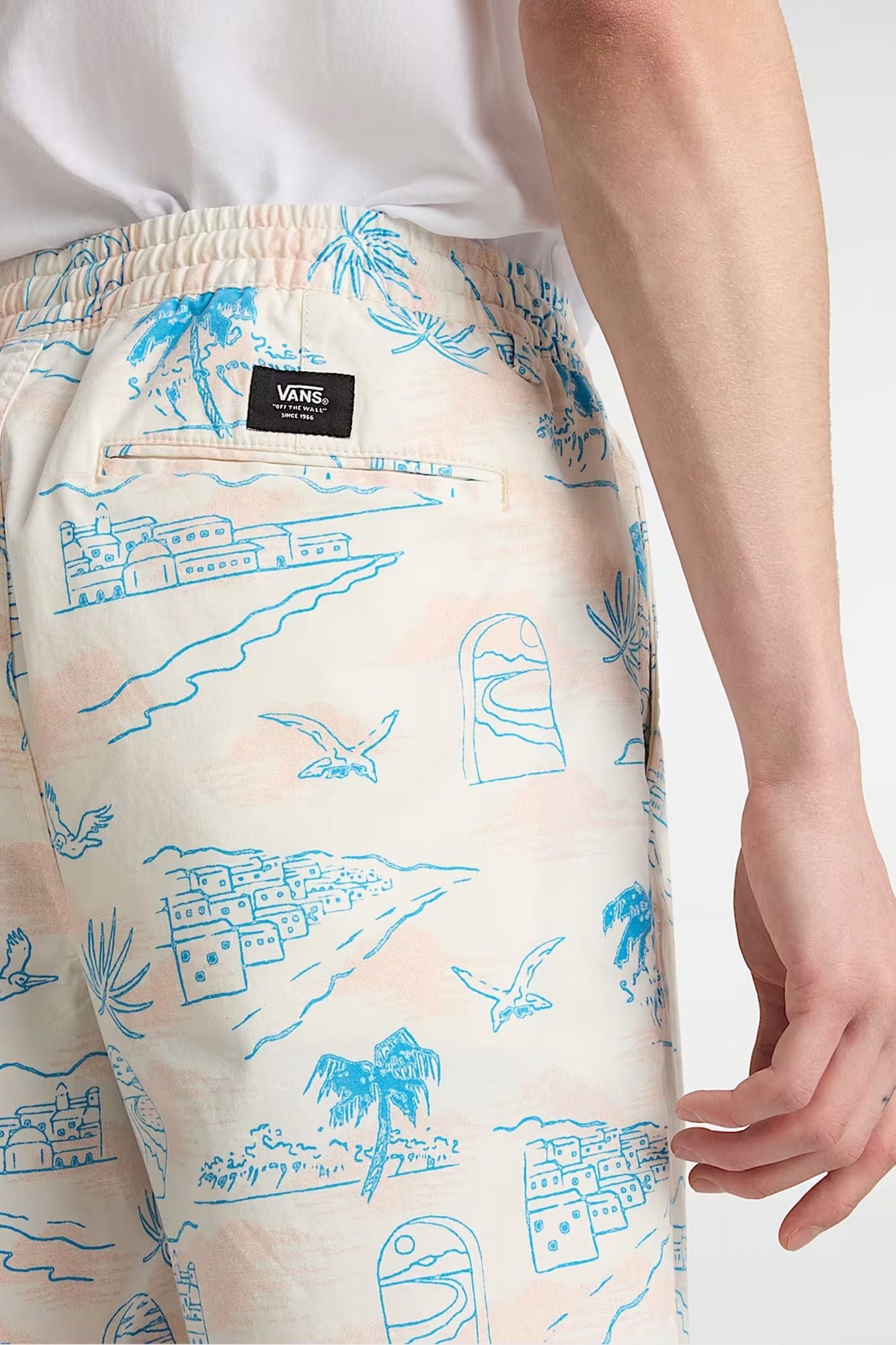 VANS RANGE RELAXED ELASTIC en color AZUL (4)