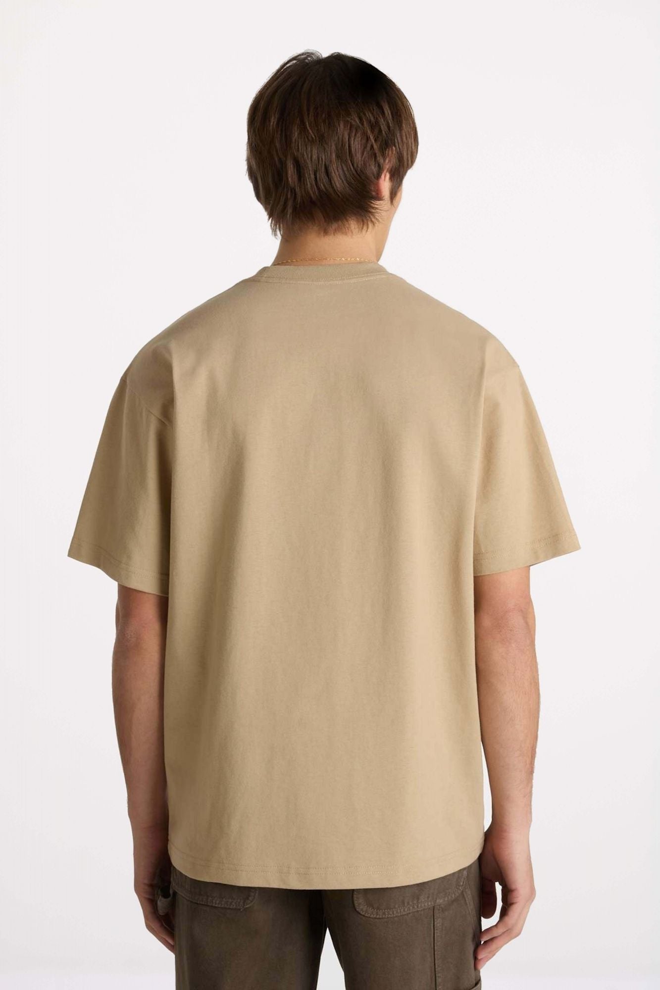 VANS LEFT CHEST II LOOSE SS en color MARRON CLARO (2)