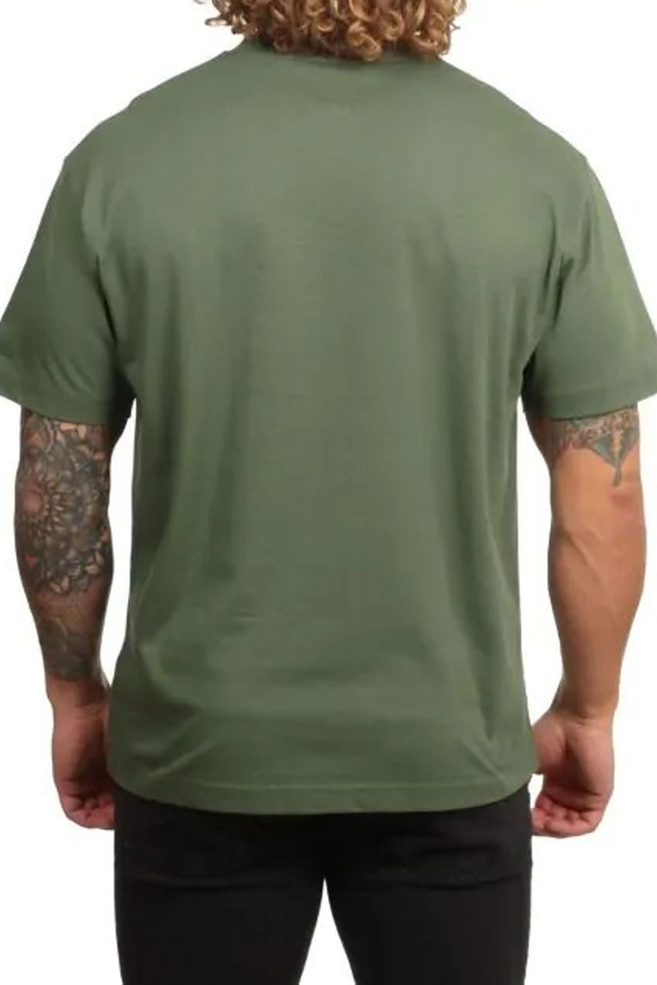 VANS CLASSIC SS TEE en color VERDE (3)