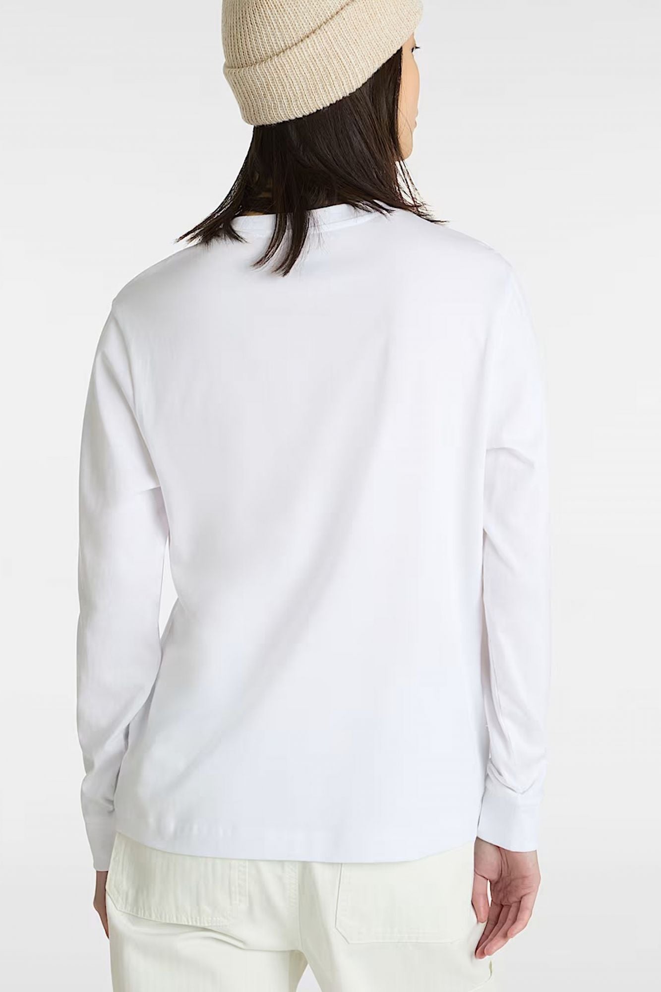 VANS CLASSIC LS TEE en color BLANCO (3)