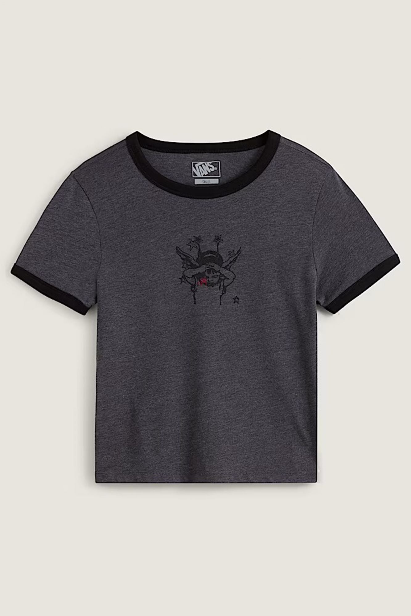 VANS CRUZING RINGER TEE en color GRIS (2)
