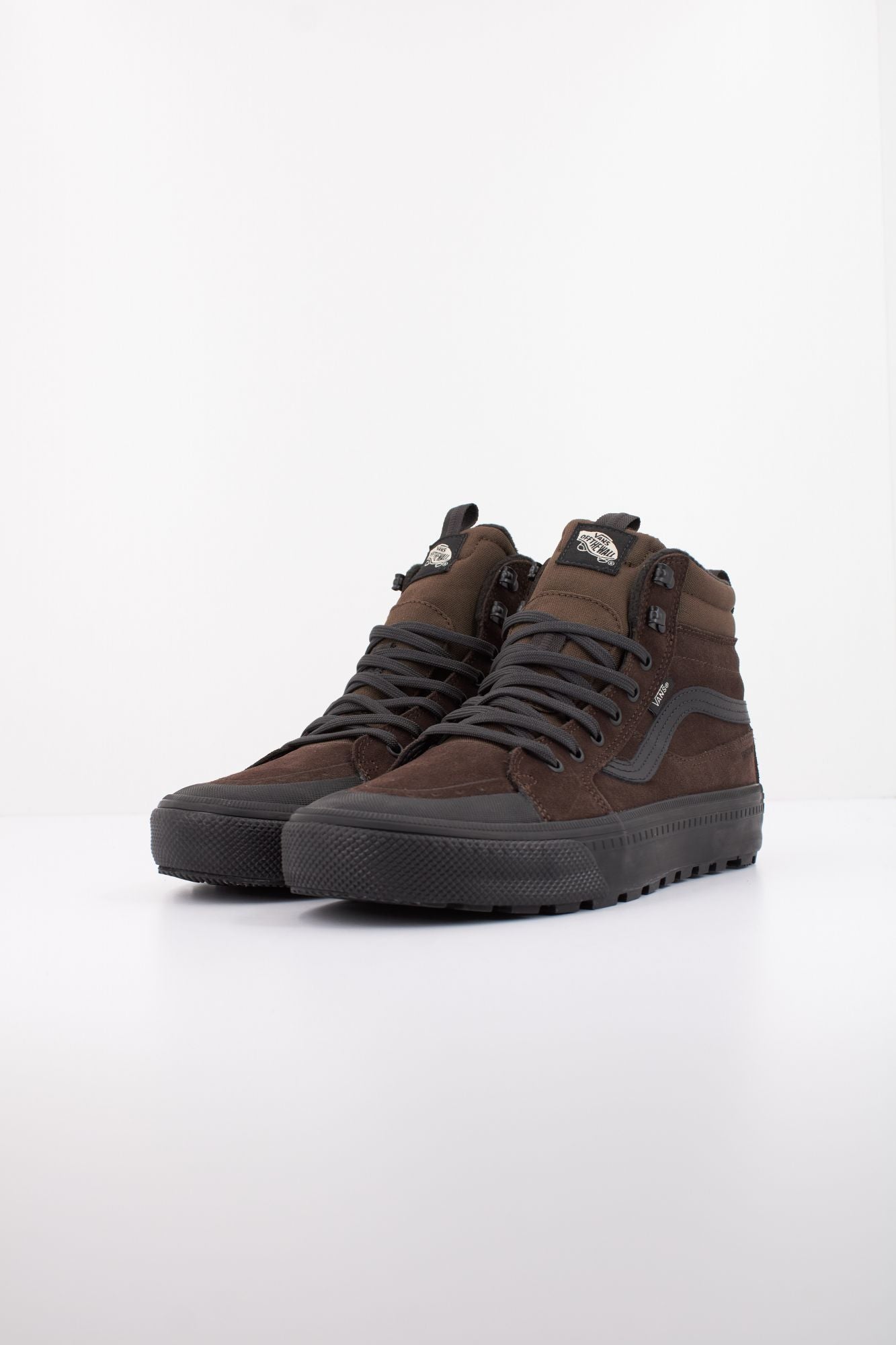 VANS MTE SK8-HI WATERPROOF en color MARRON (2)